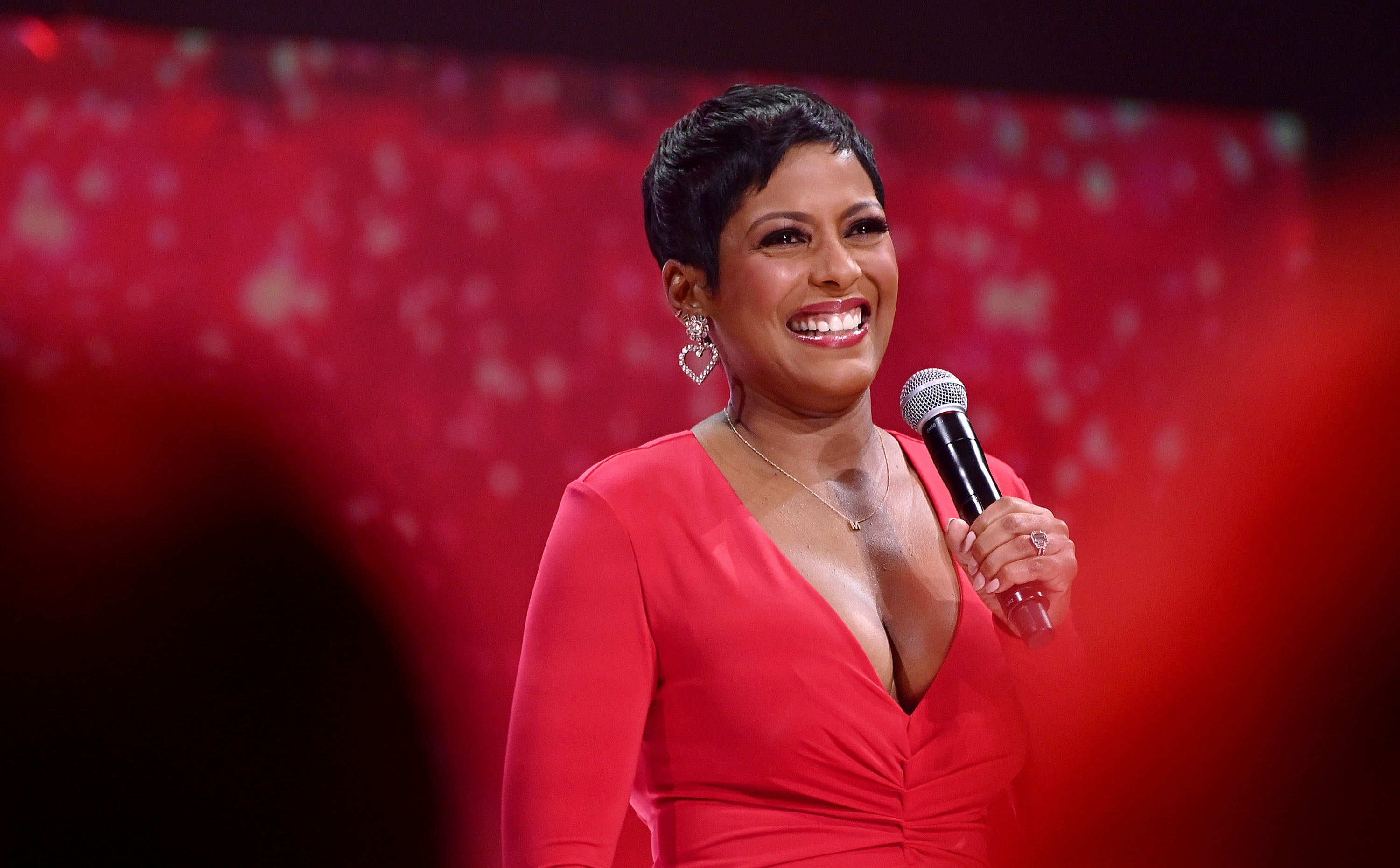 Loren Hope Adorns The Red Dress Collection Fashion Show