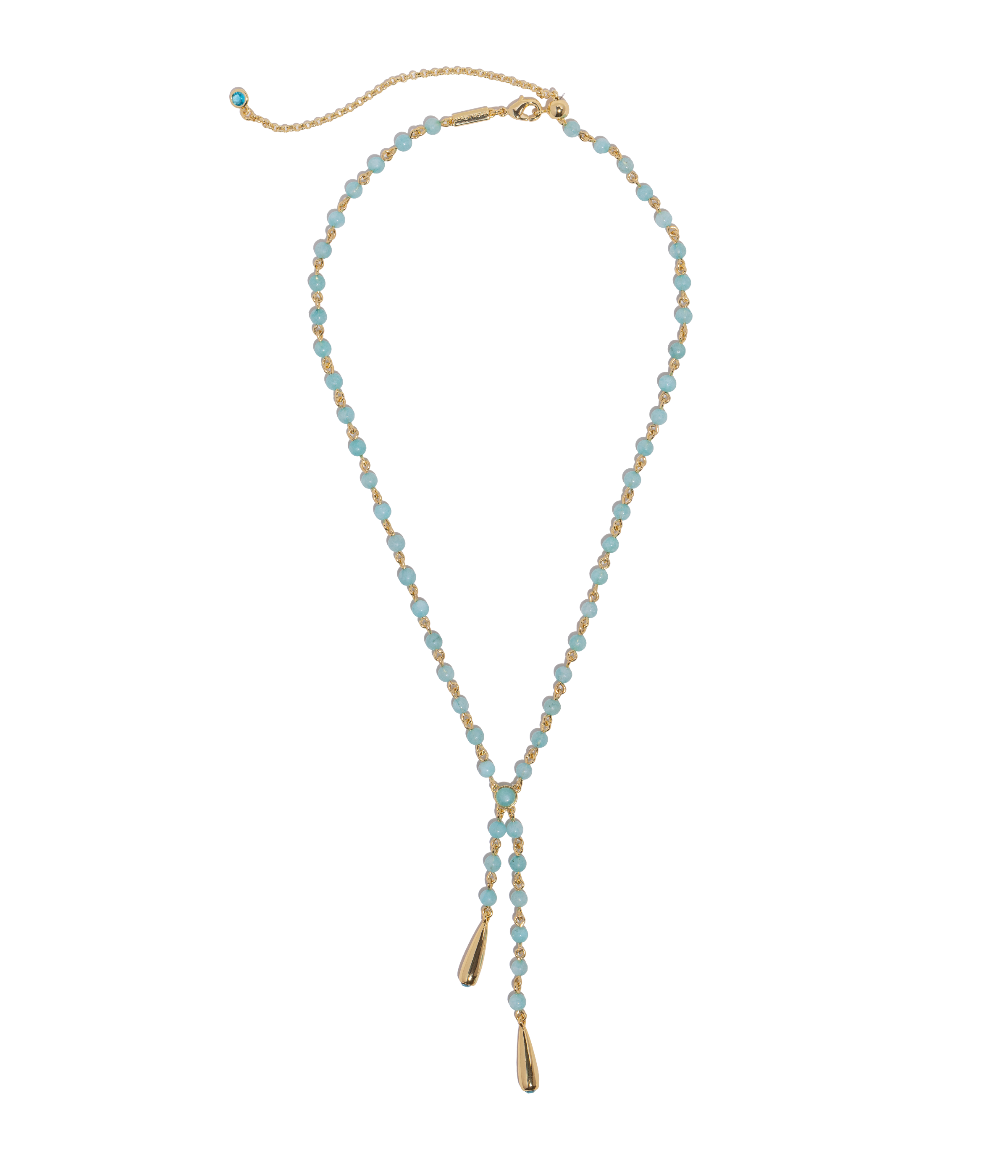 Sabine Y Necklace in Turquoise - Loren Hope