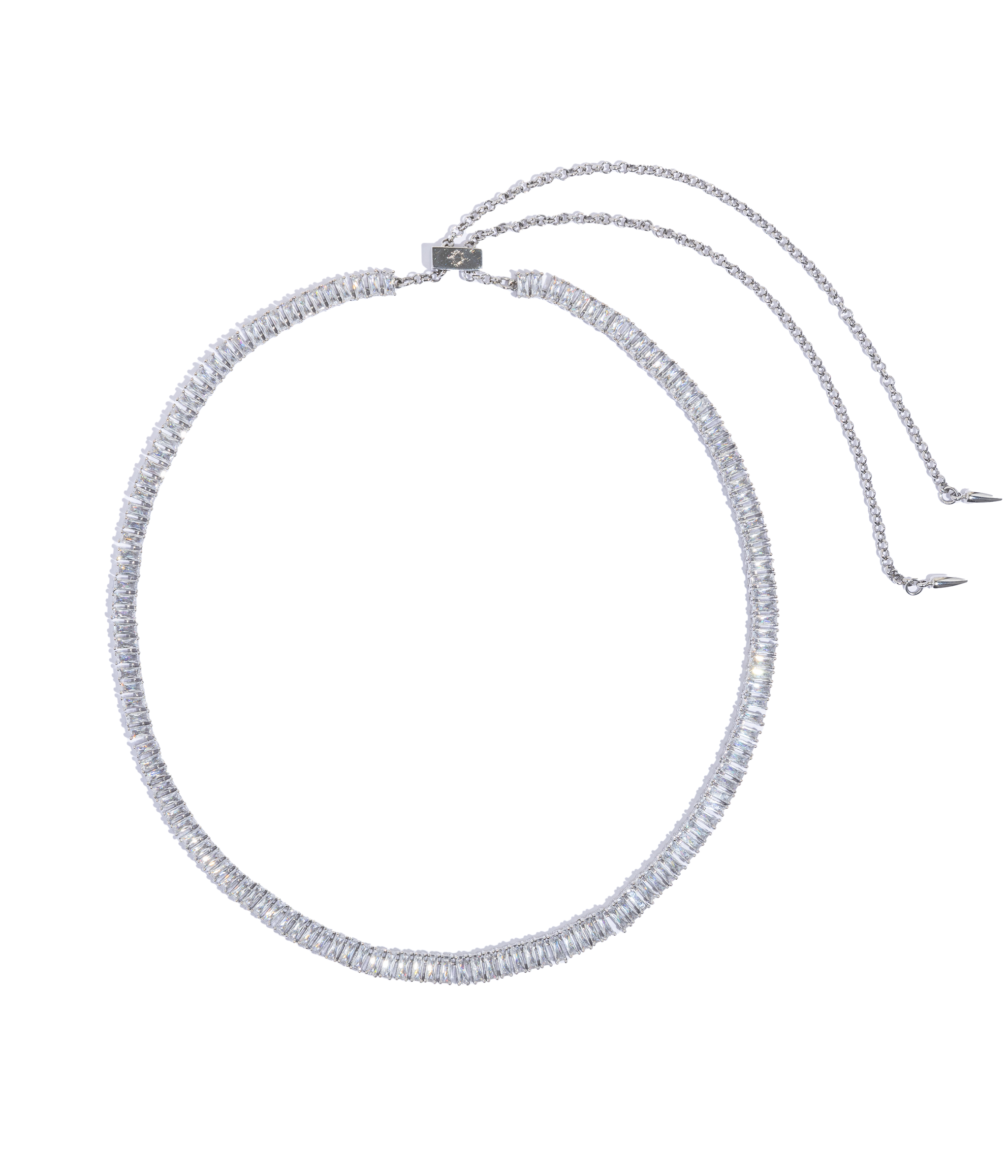 Alice Tennis Slider Necklace