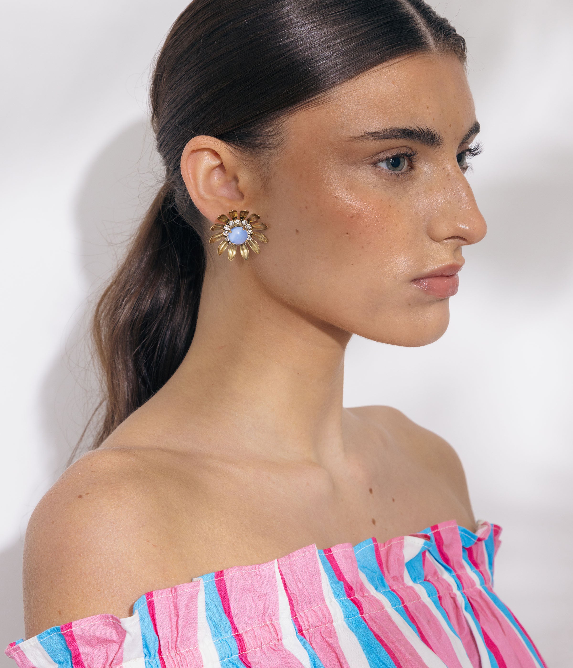 Girasol Statement Earring - Loren Hope
