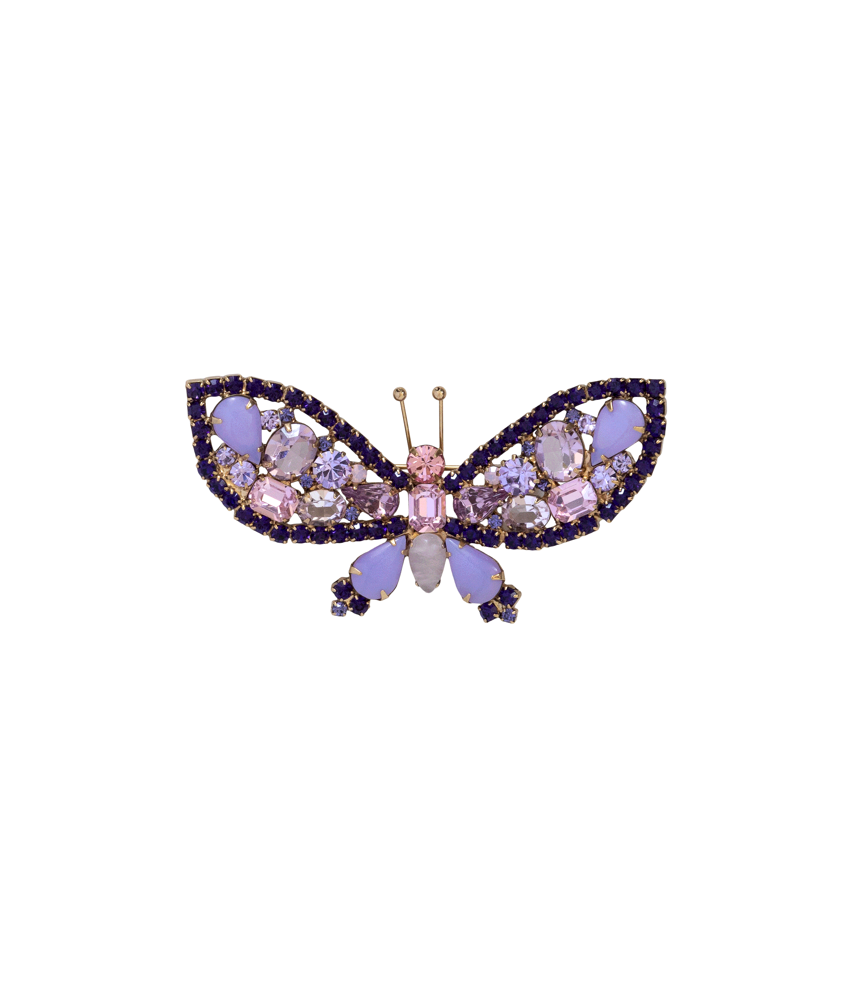 Butterfly Trio in Violet / Amethyst