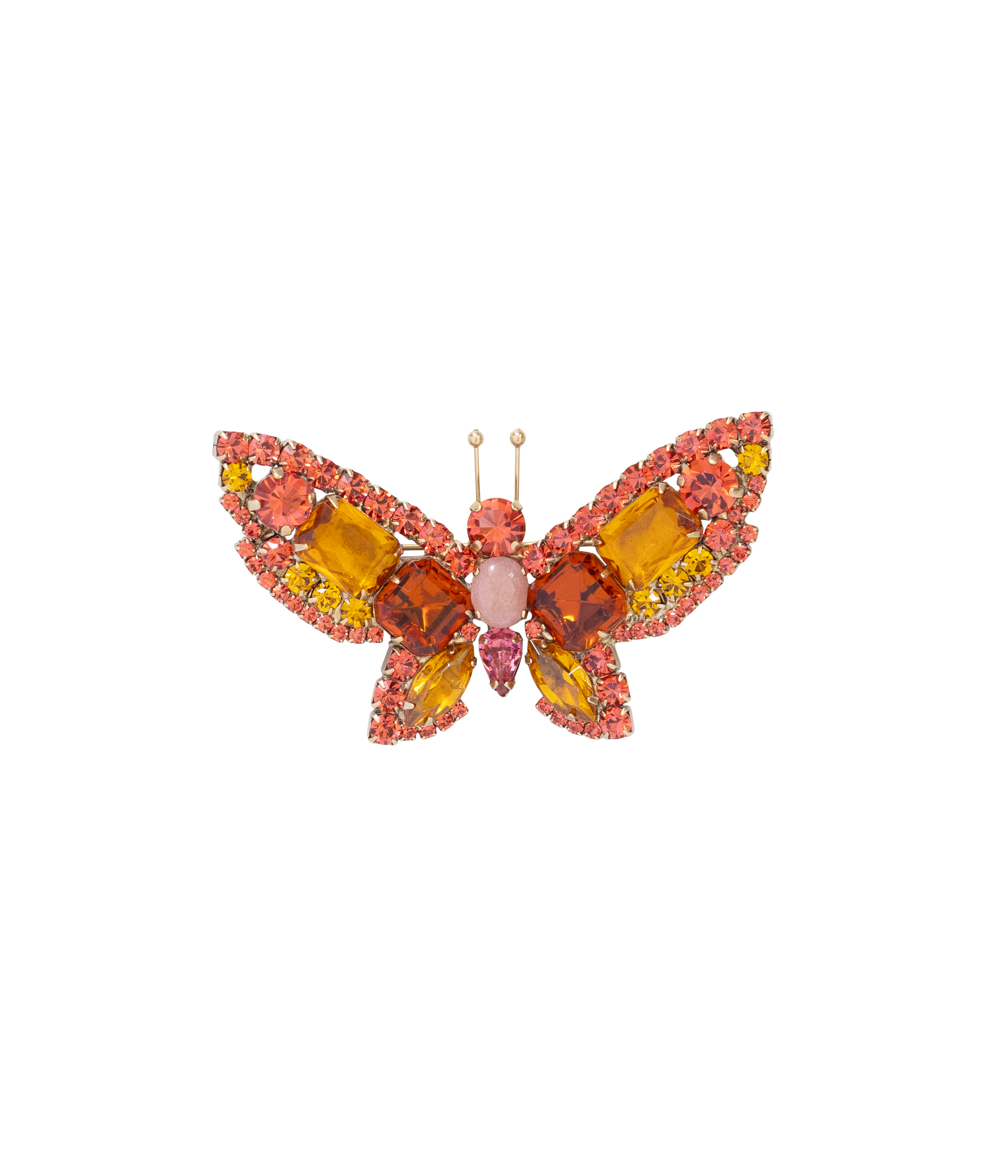 Small Butterfly in Madiera / Topaz / Hyacinth