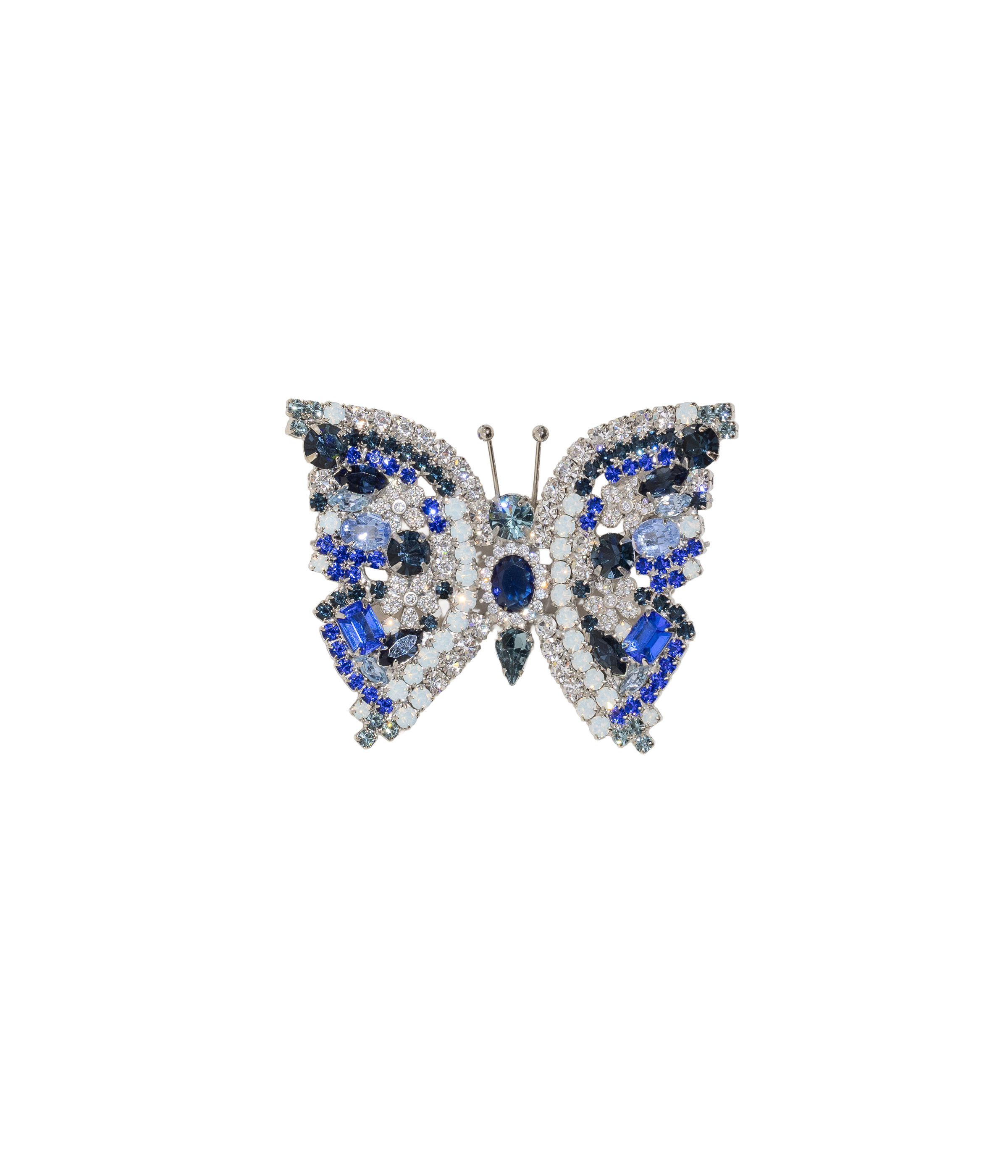 Small Butterfly in Crystal / Montana / Sapphire