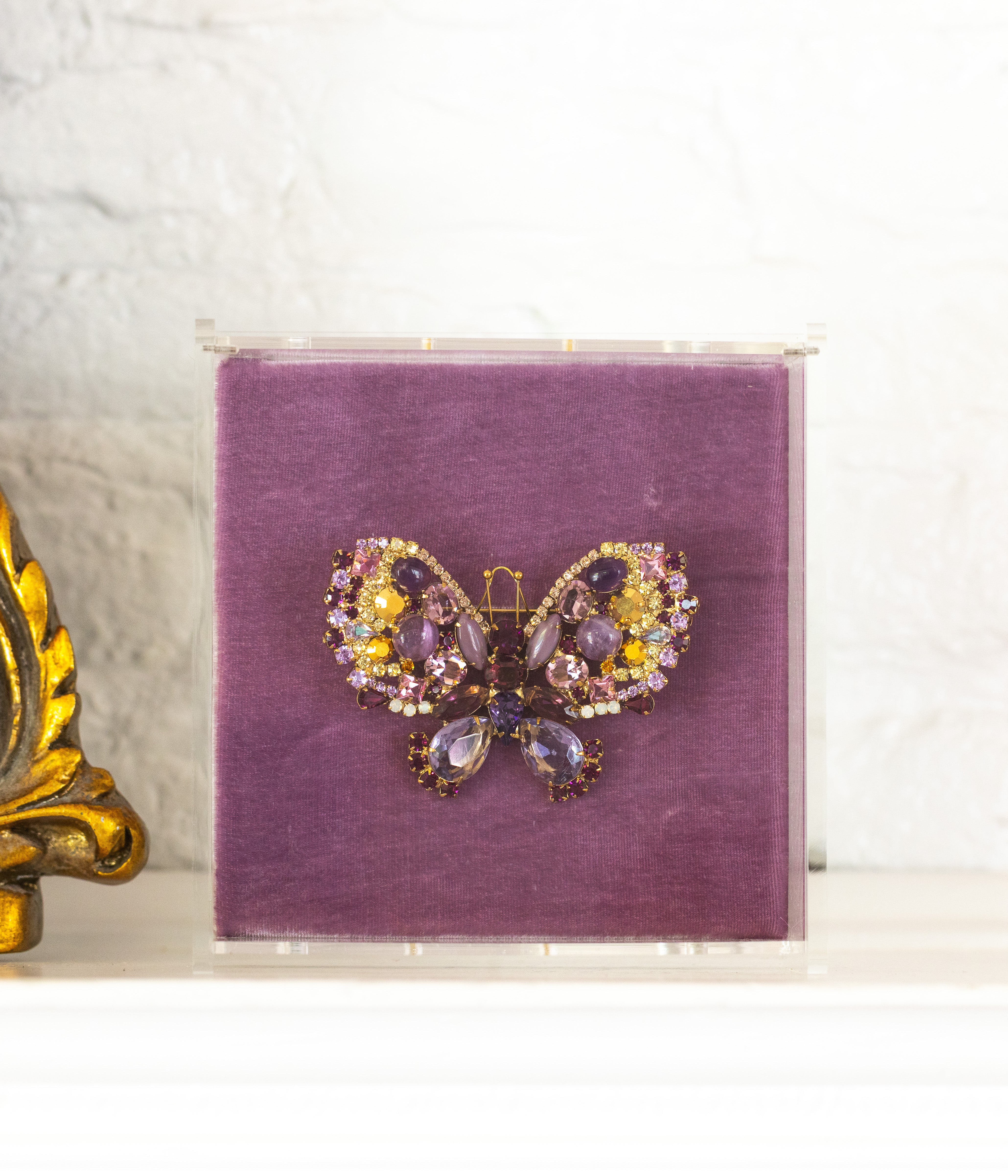 Large Butterfly in Amethyst / Jonquil / Aurum - Loren Hope