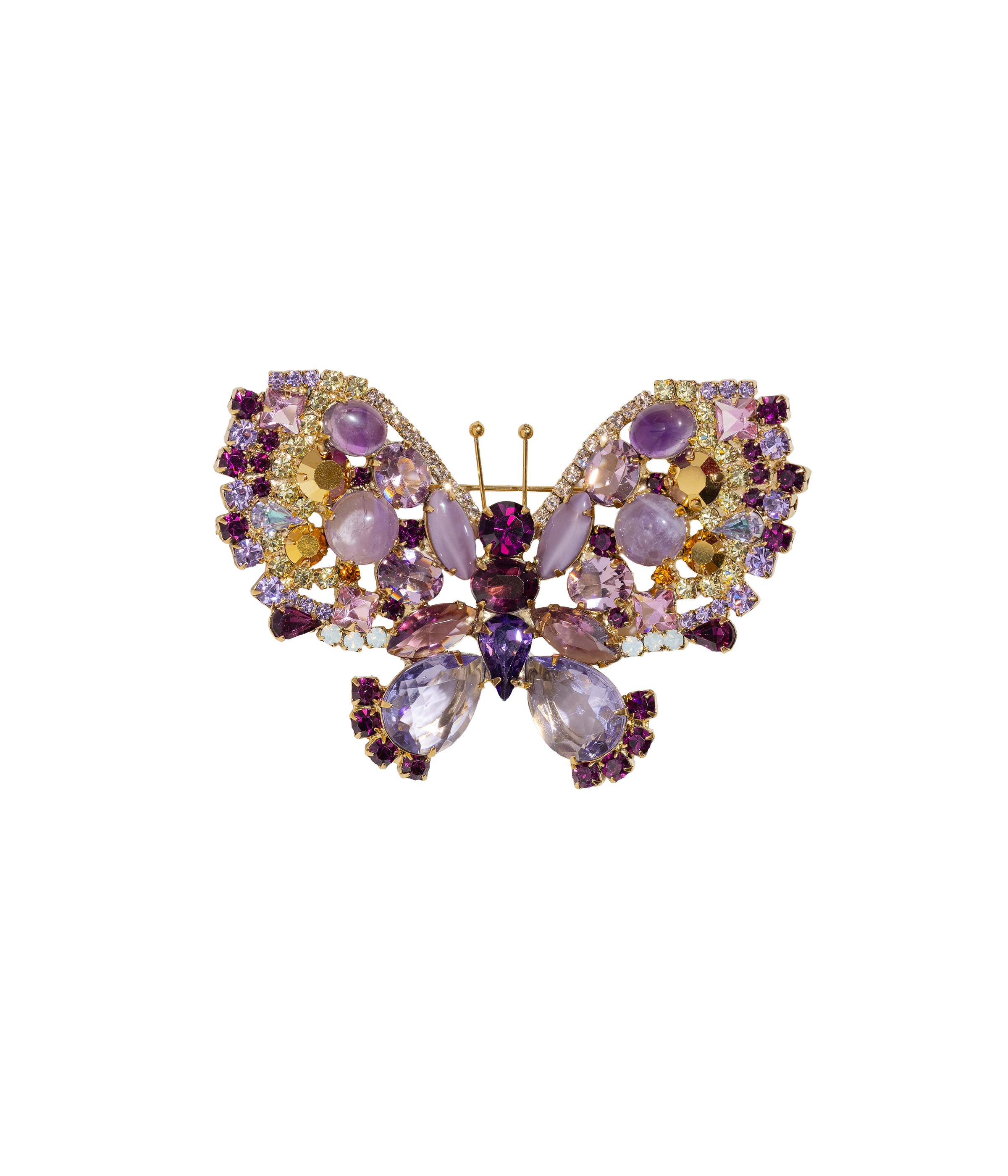 Large Butterfly in Amethyst / Jonquil / Aurum - Loren Hope