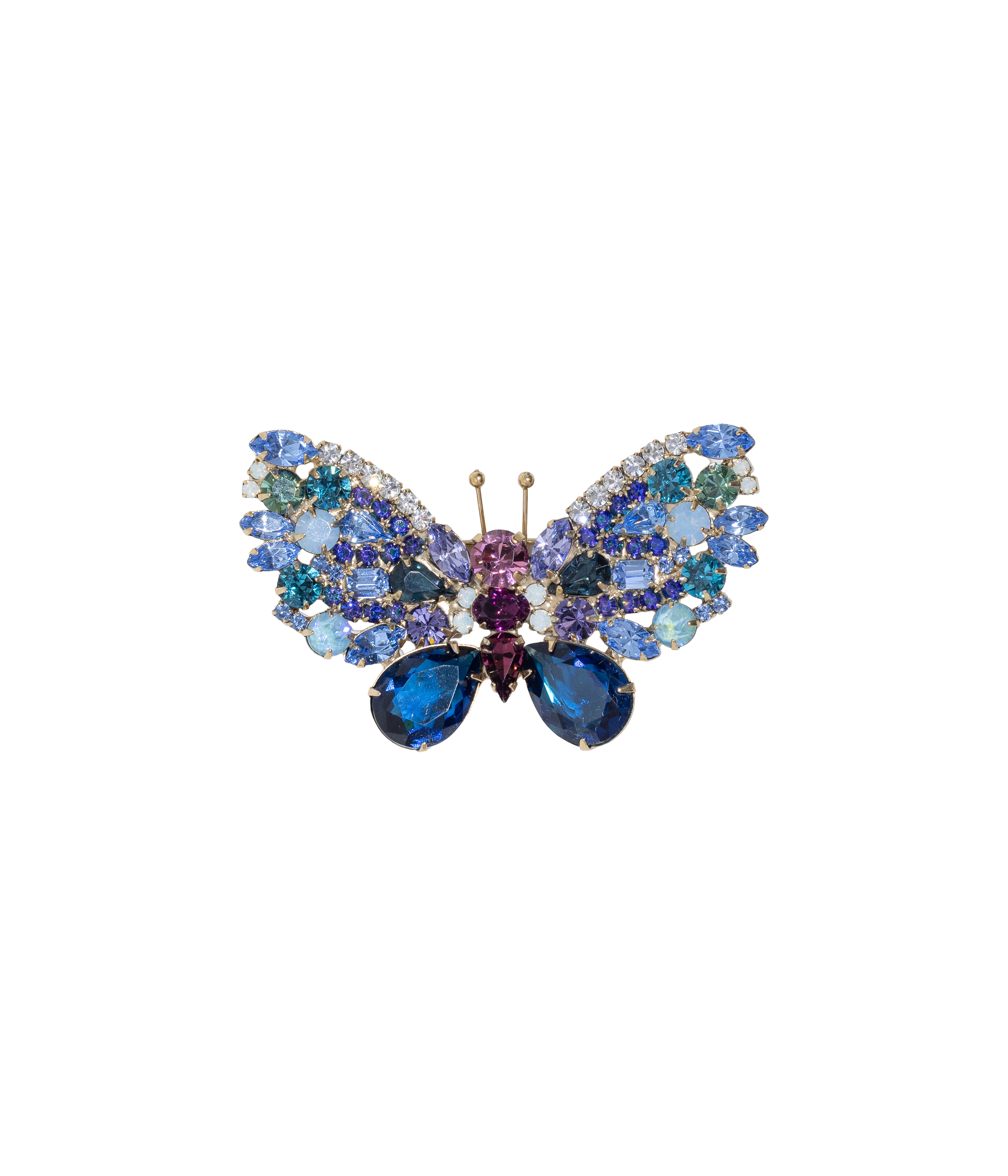 Medium Butterfly in Montana / Amethyst / Light Sapphire