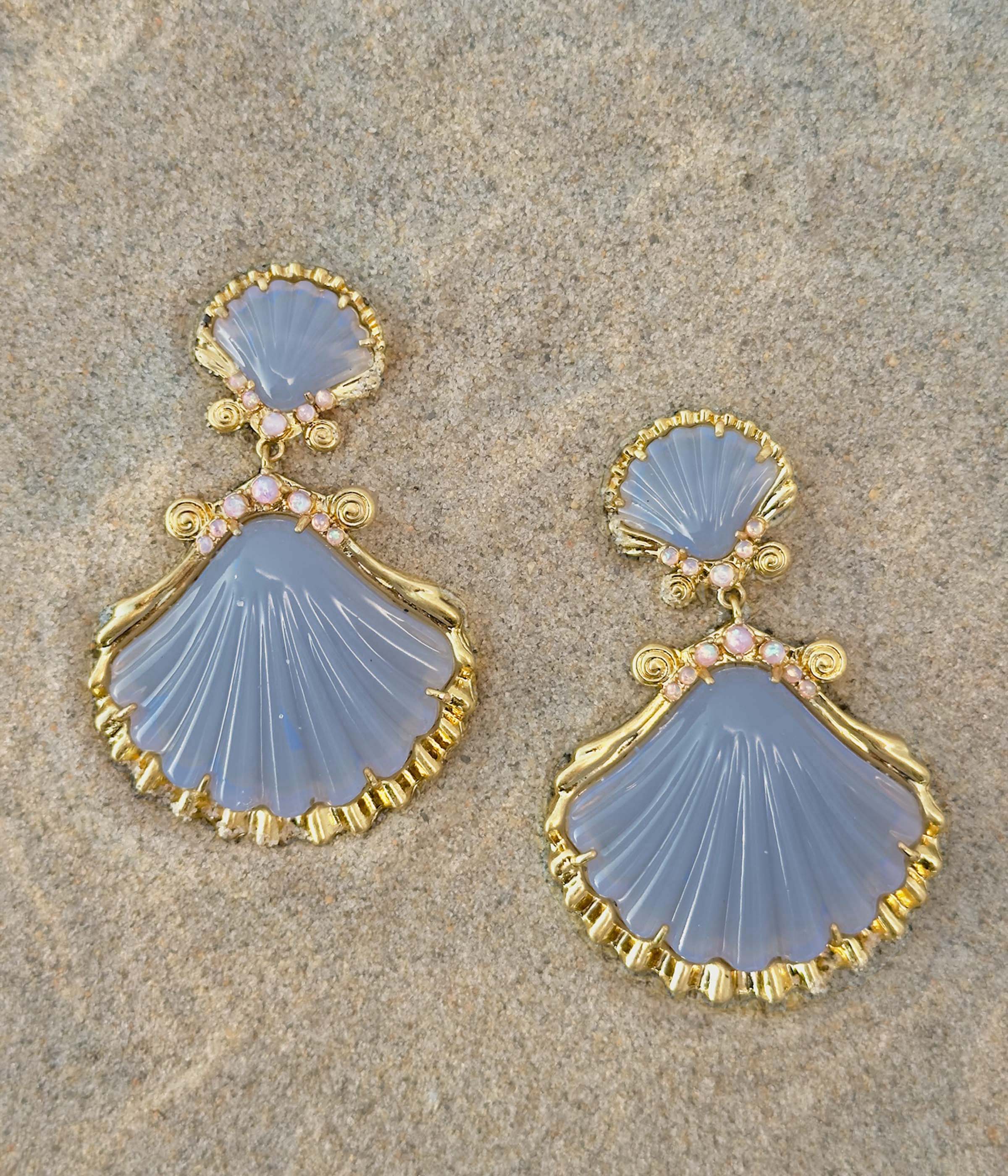 Aegean Shell Earrings