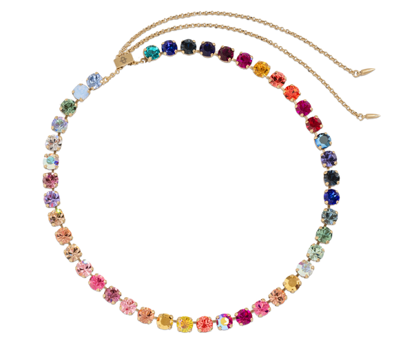 Arista Slider Necklace in Cosmic Ombré - Loren Hope