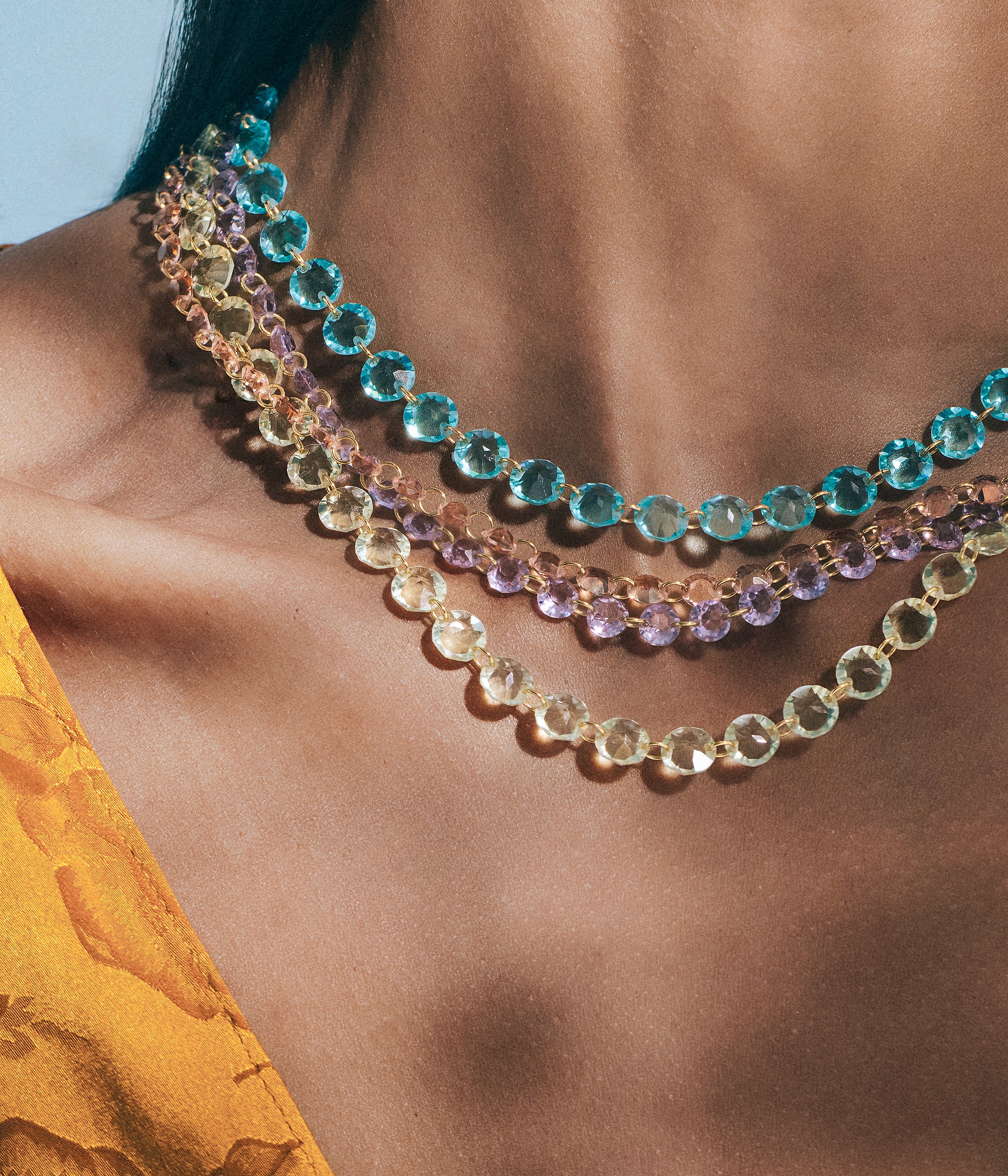 Avalon Necklace in Aqua