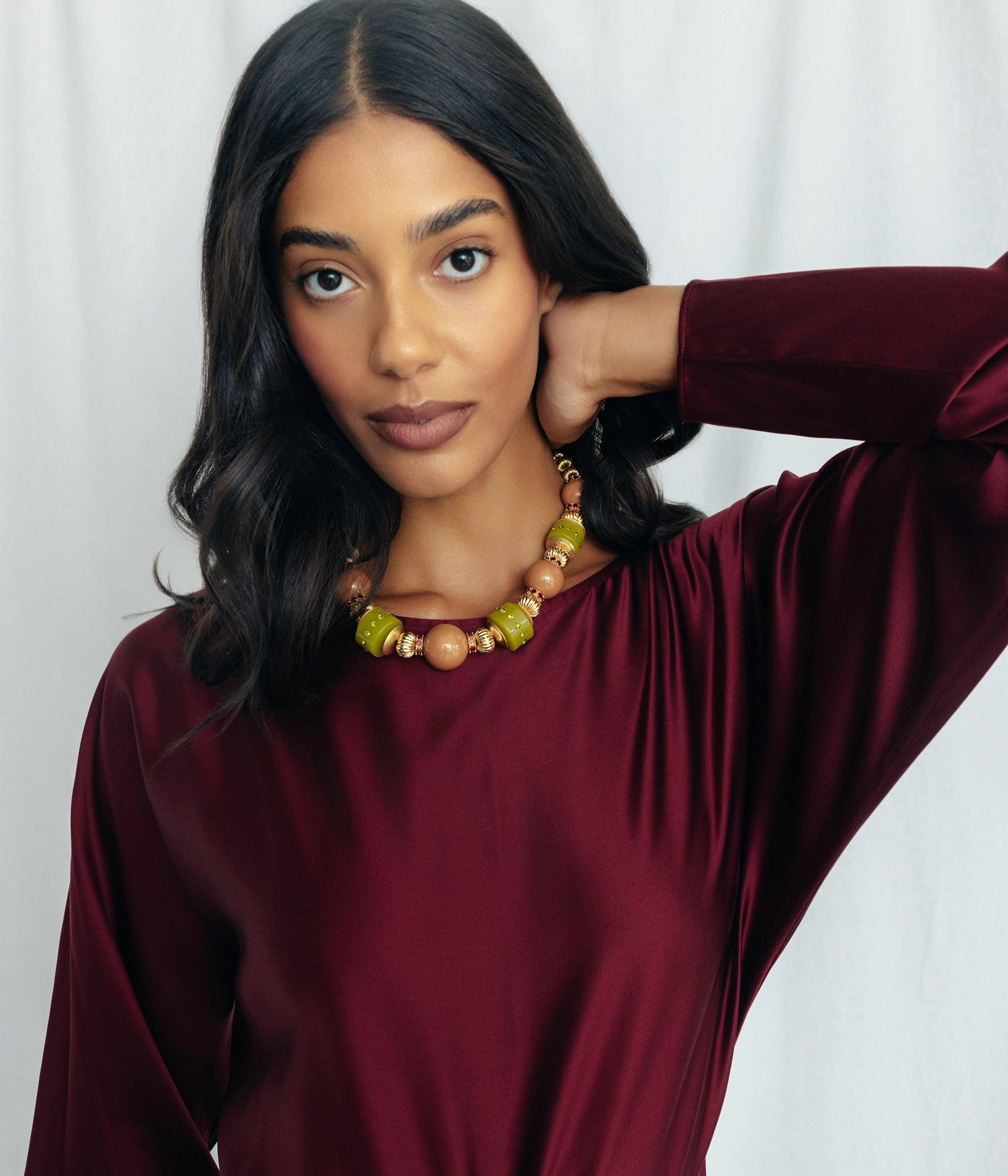 Dominque Beaded Necklace