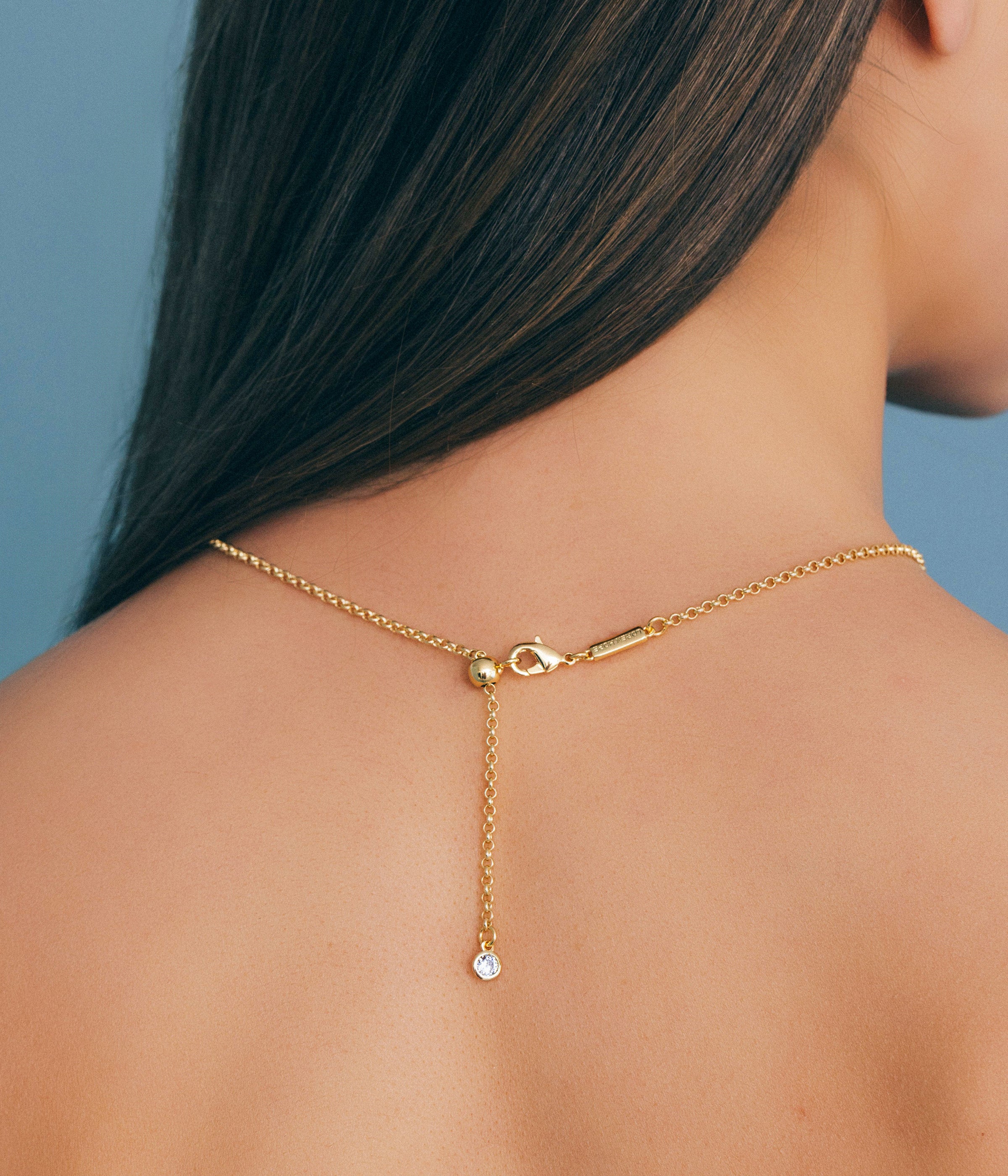 Emeline Flower Necklace in Mint - Loren Hope