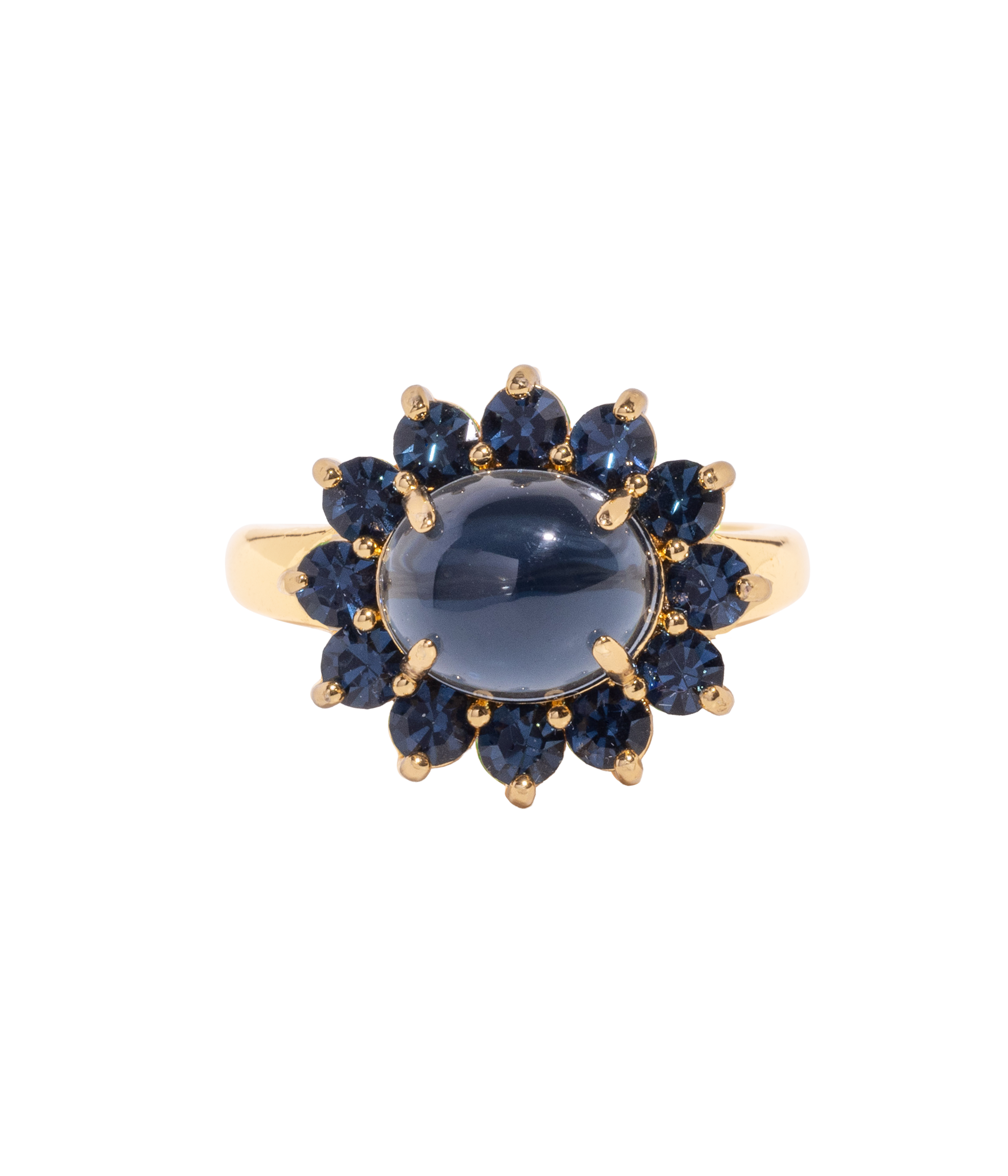 Georgie Ring in Navy - Loren Hope