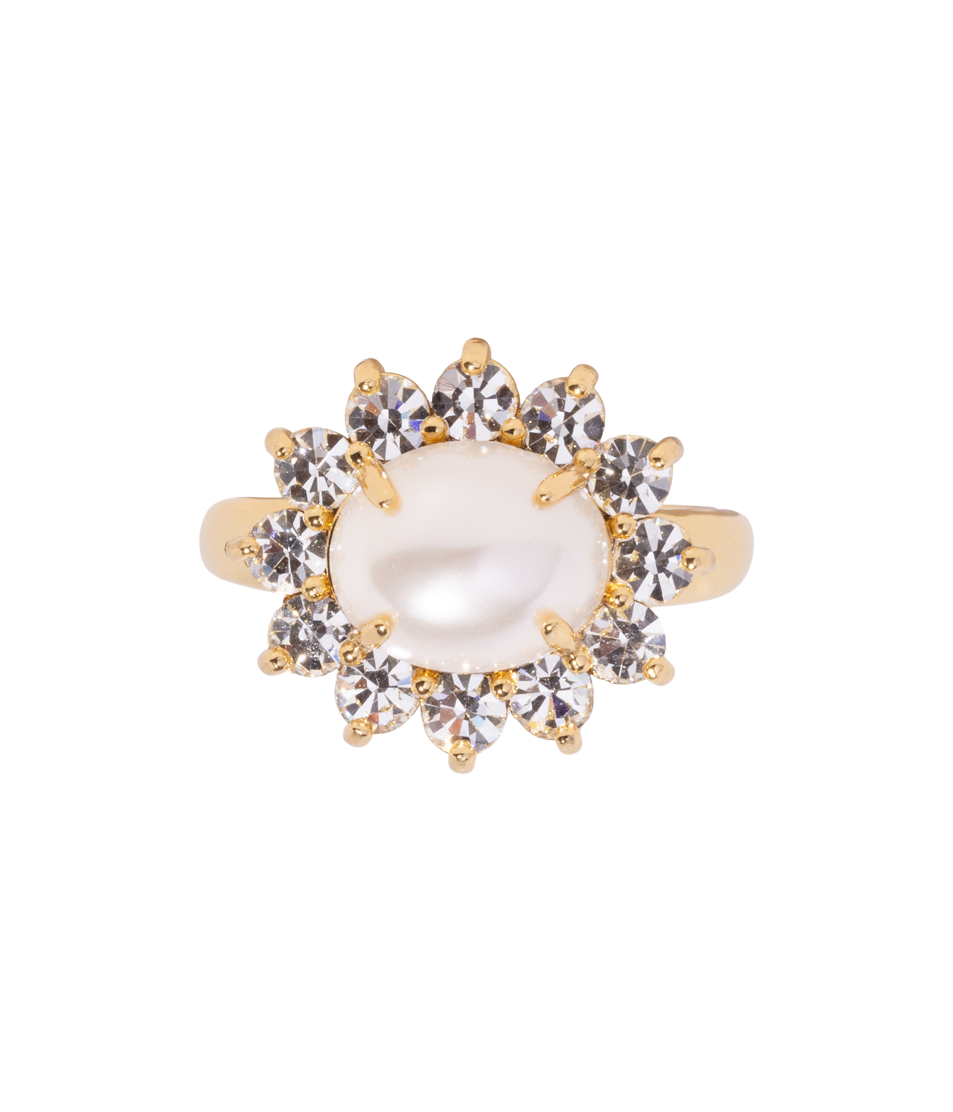 Georgie Ring in Pearl - Loren Hope