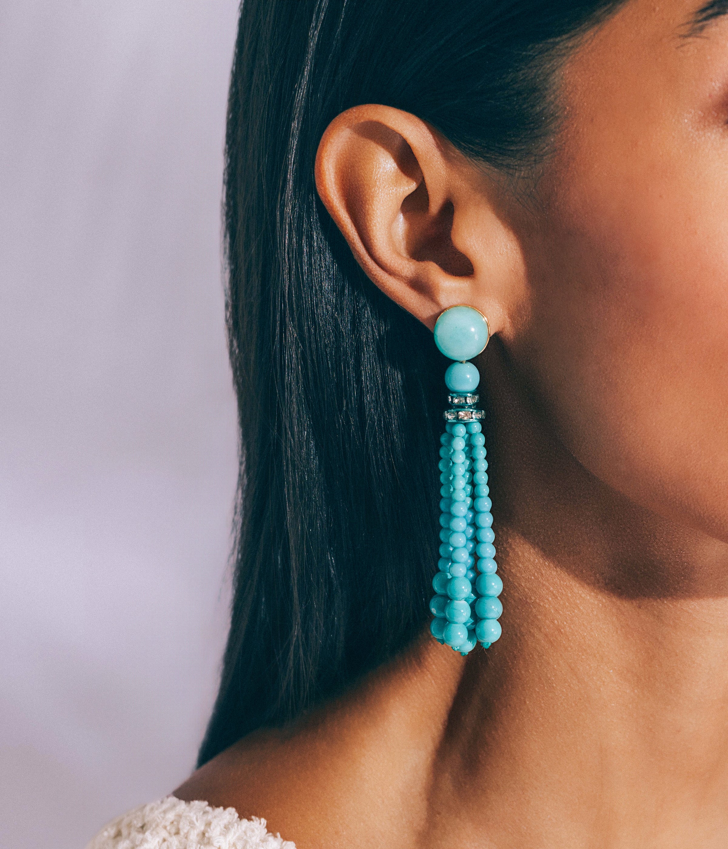 Greer Tassel Earrings - Loren Hope
