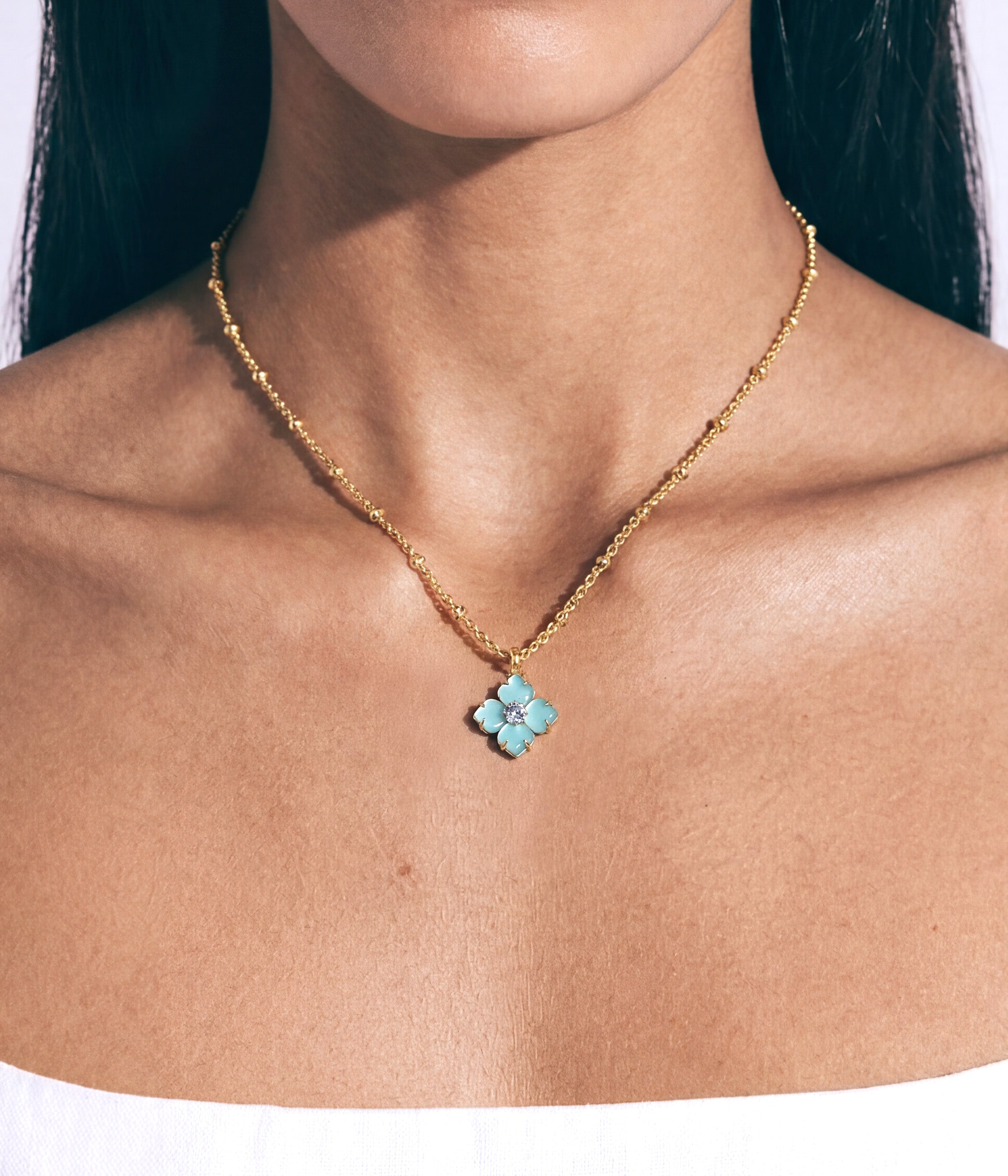 Hydrangea Necklace - Loren Hope