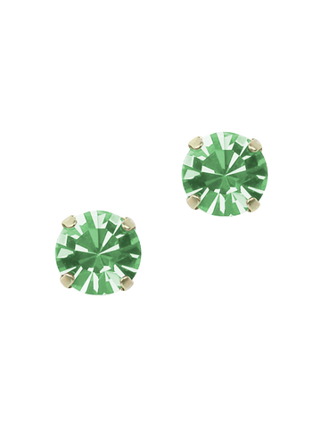 Kaylee Studs in Peridot