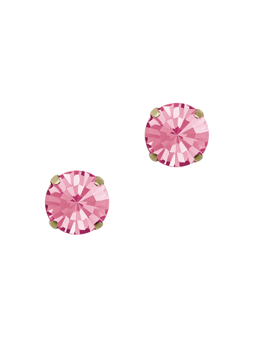 Kaylee Studs in Rose - Loren Hope