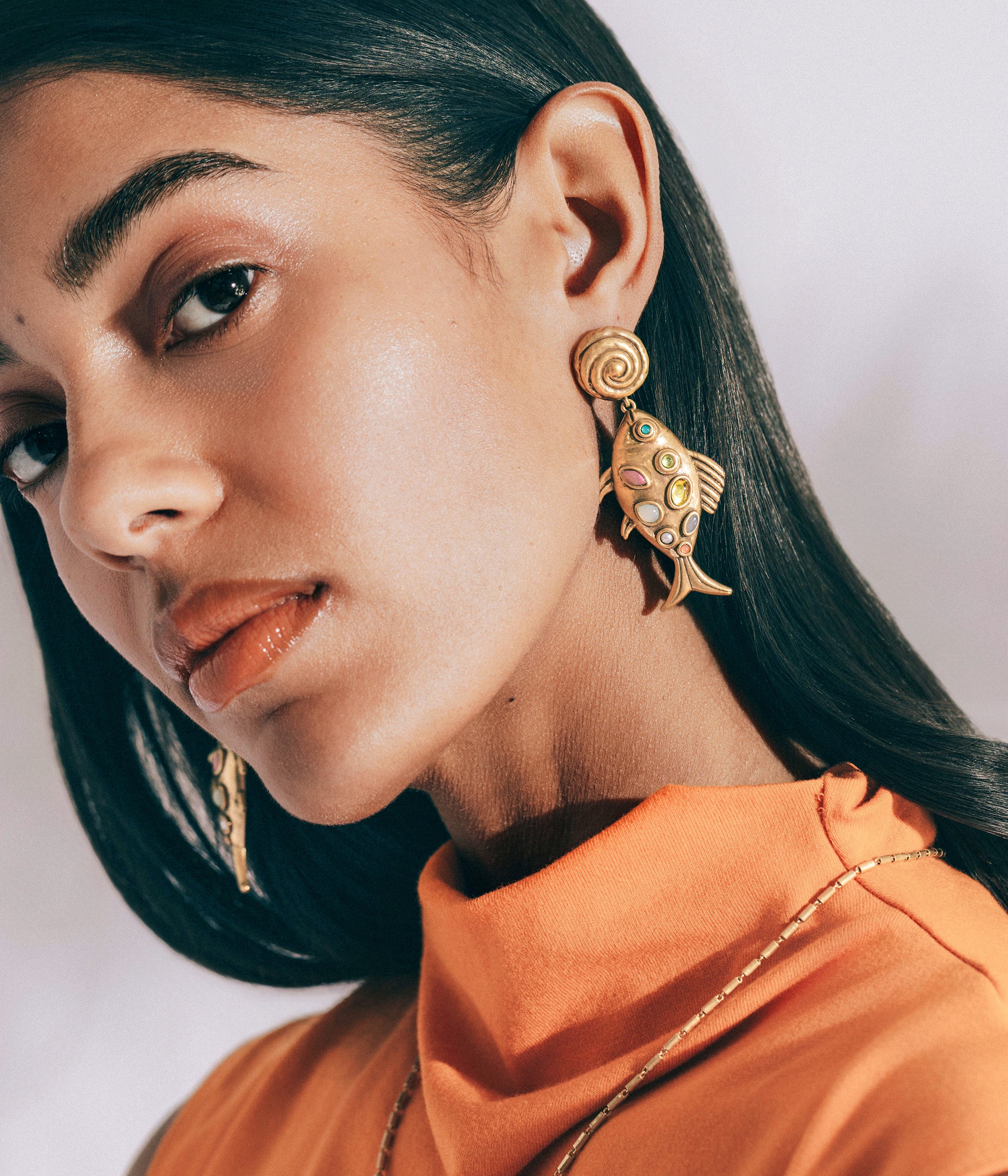 Kamari Fish Earrings