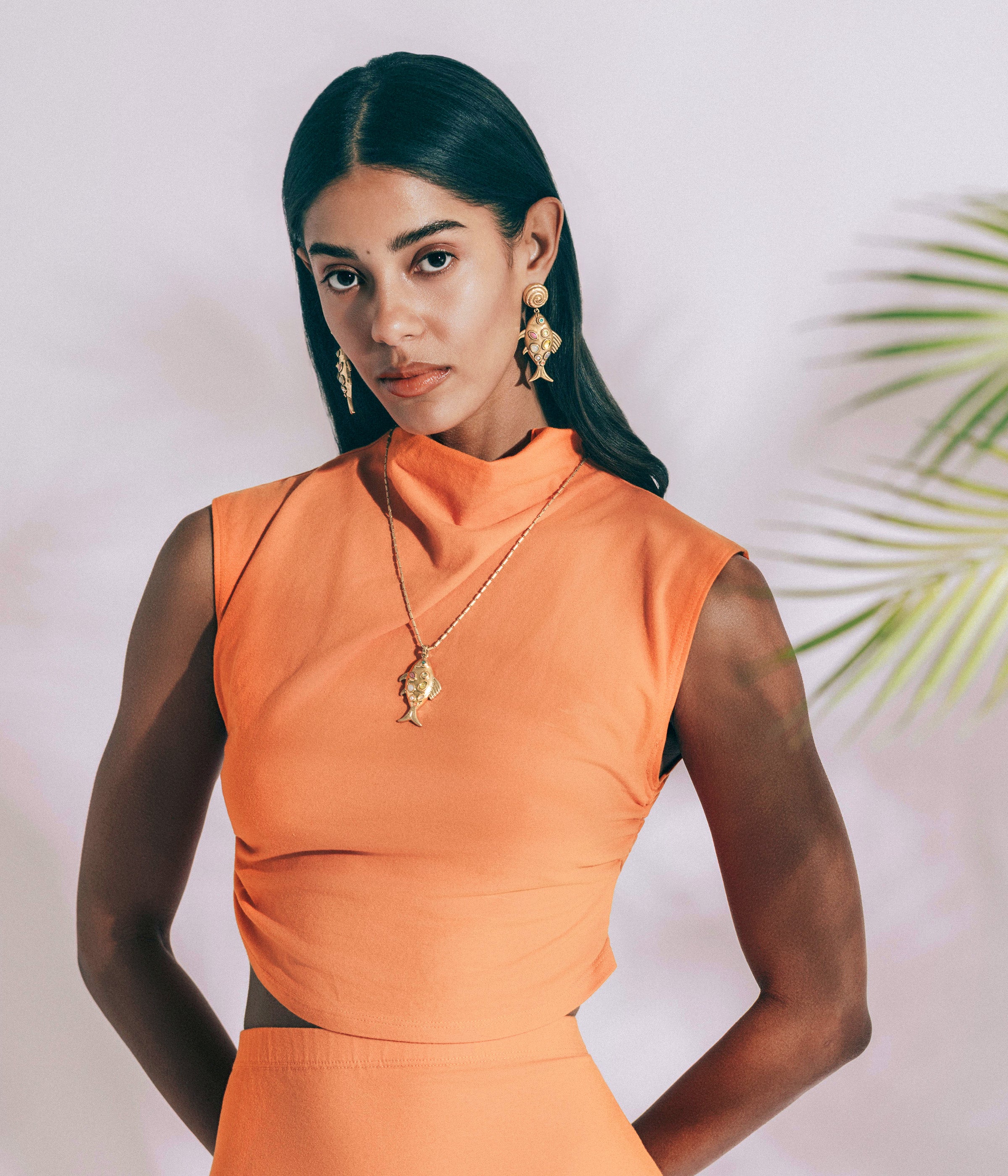 Kamari Fish Necklace - Loren Hope
