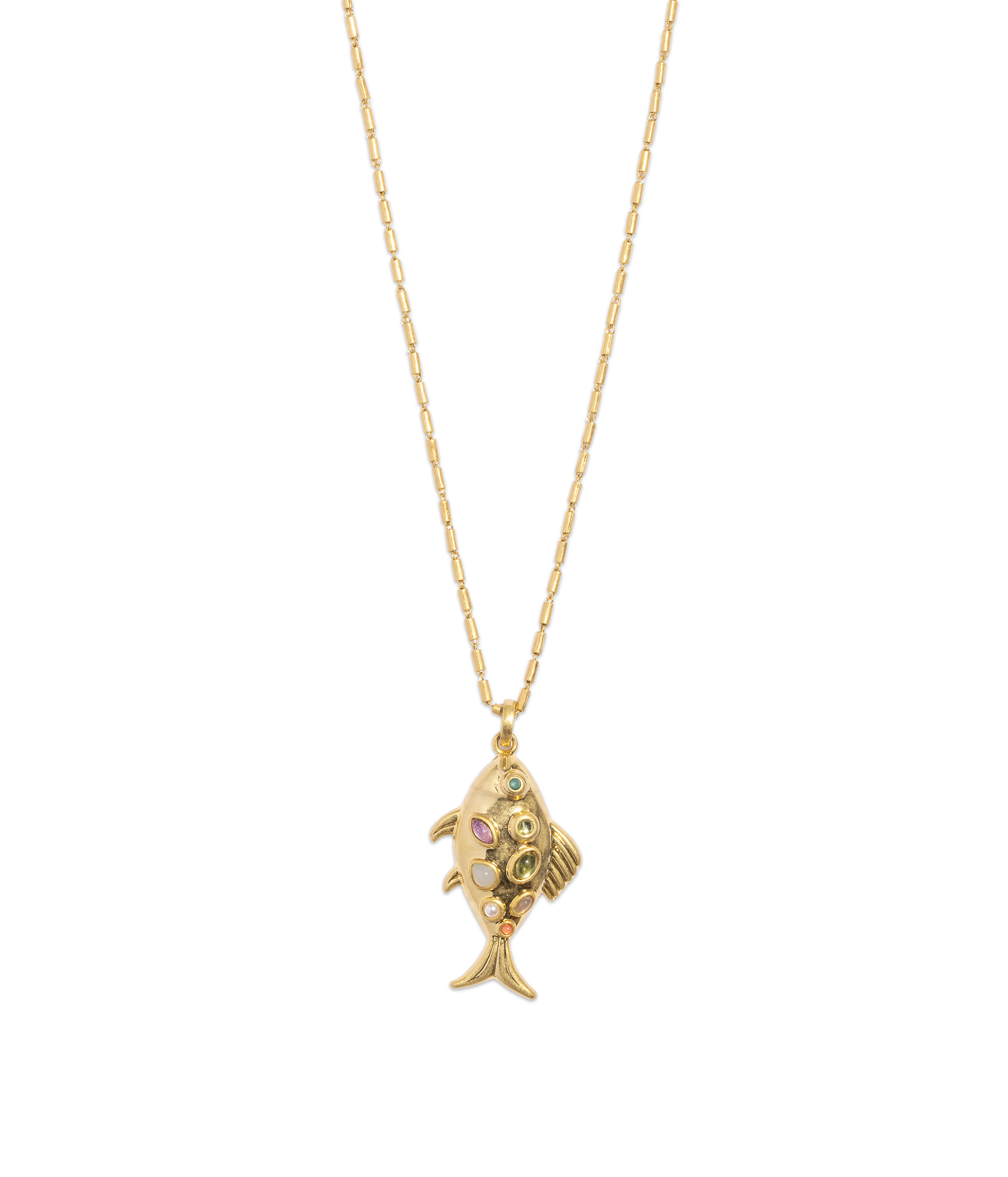 Kamari Fish Necklace - Loren Hope