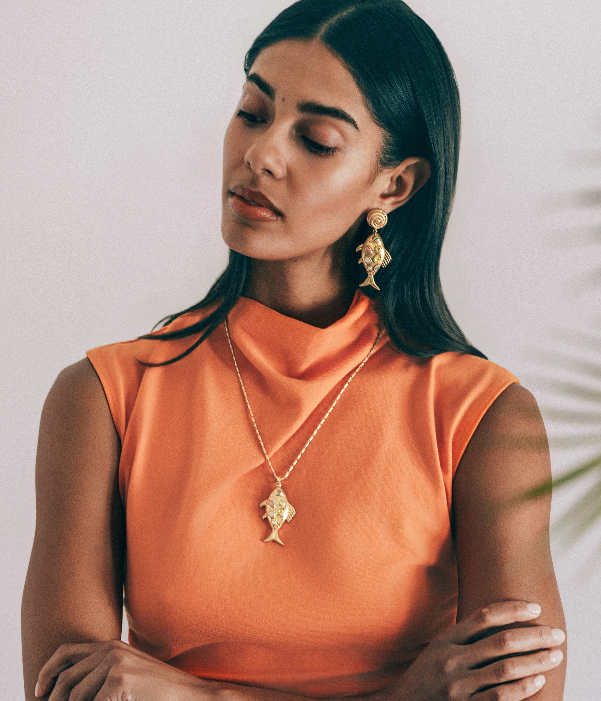 Kamari Fish Earrings - Loren Hope