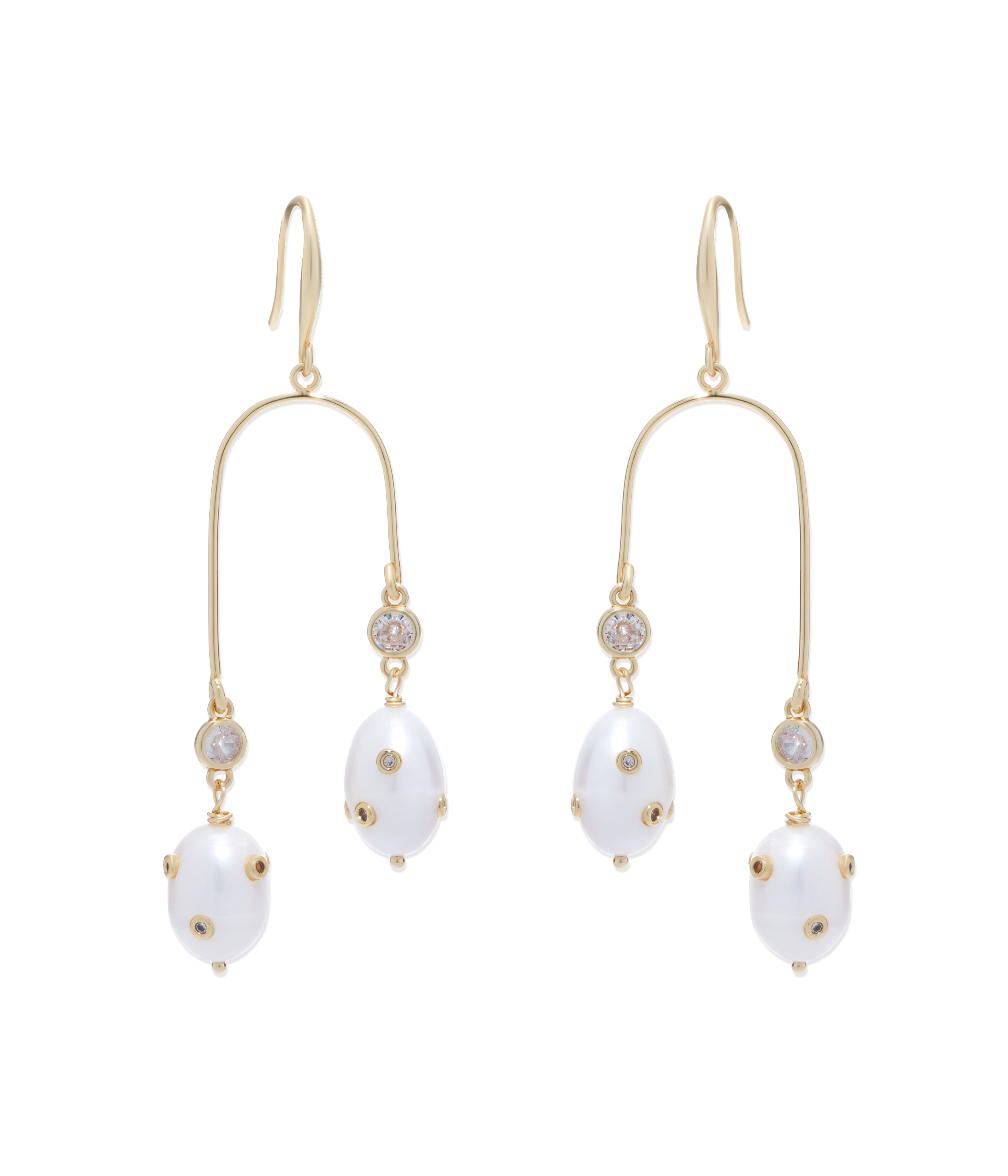 Geneva Pearl Statement Earrings