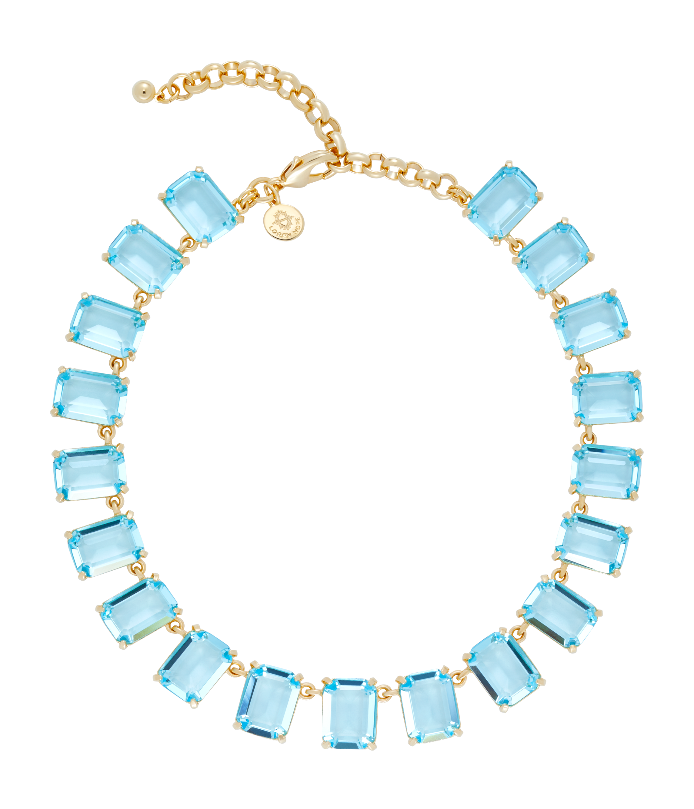 Serena Necklace in Aqua