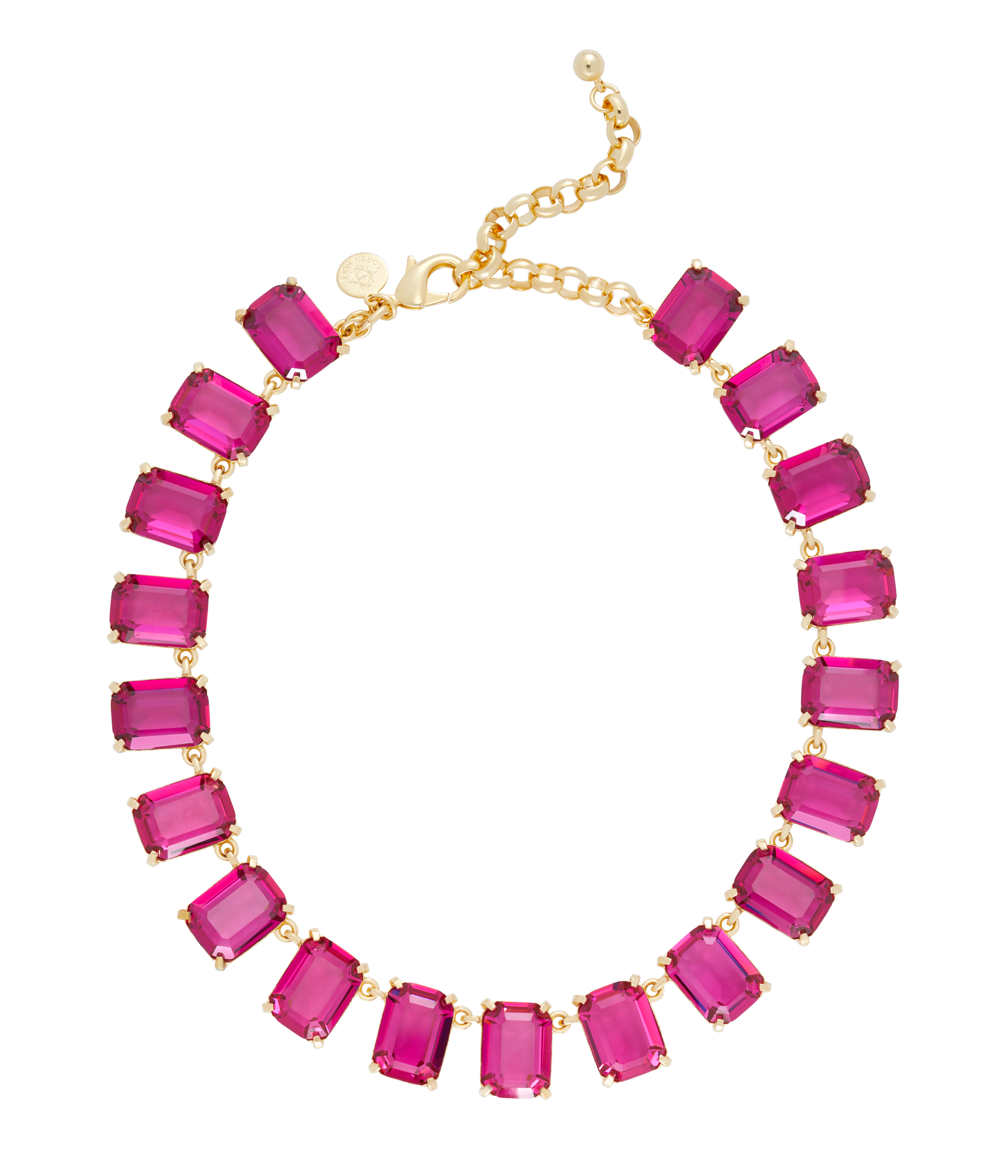 Serena Necklace in Fuchsia