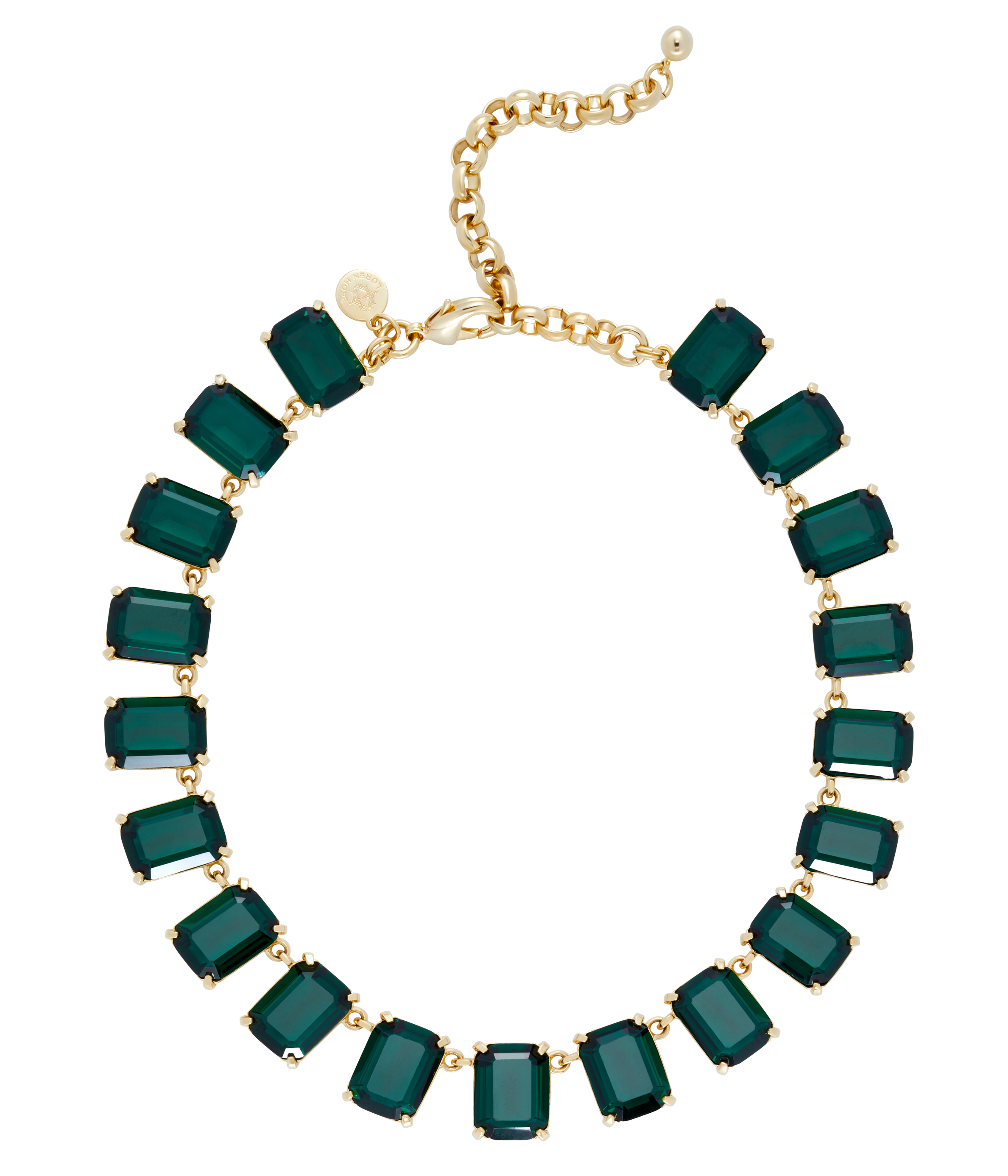 Serena Necklace in Emerald