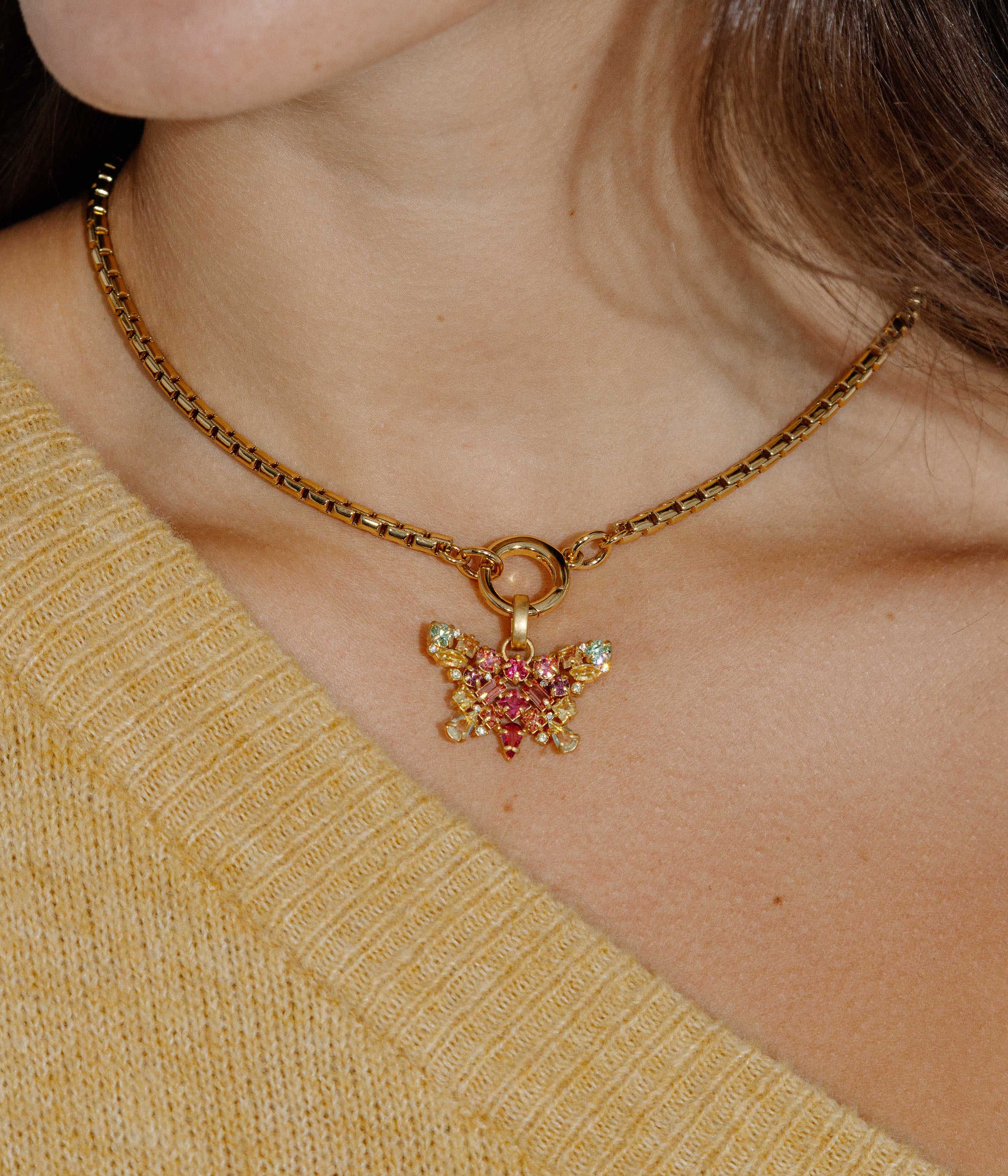 Logan Butterfly Charm Pendant