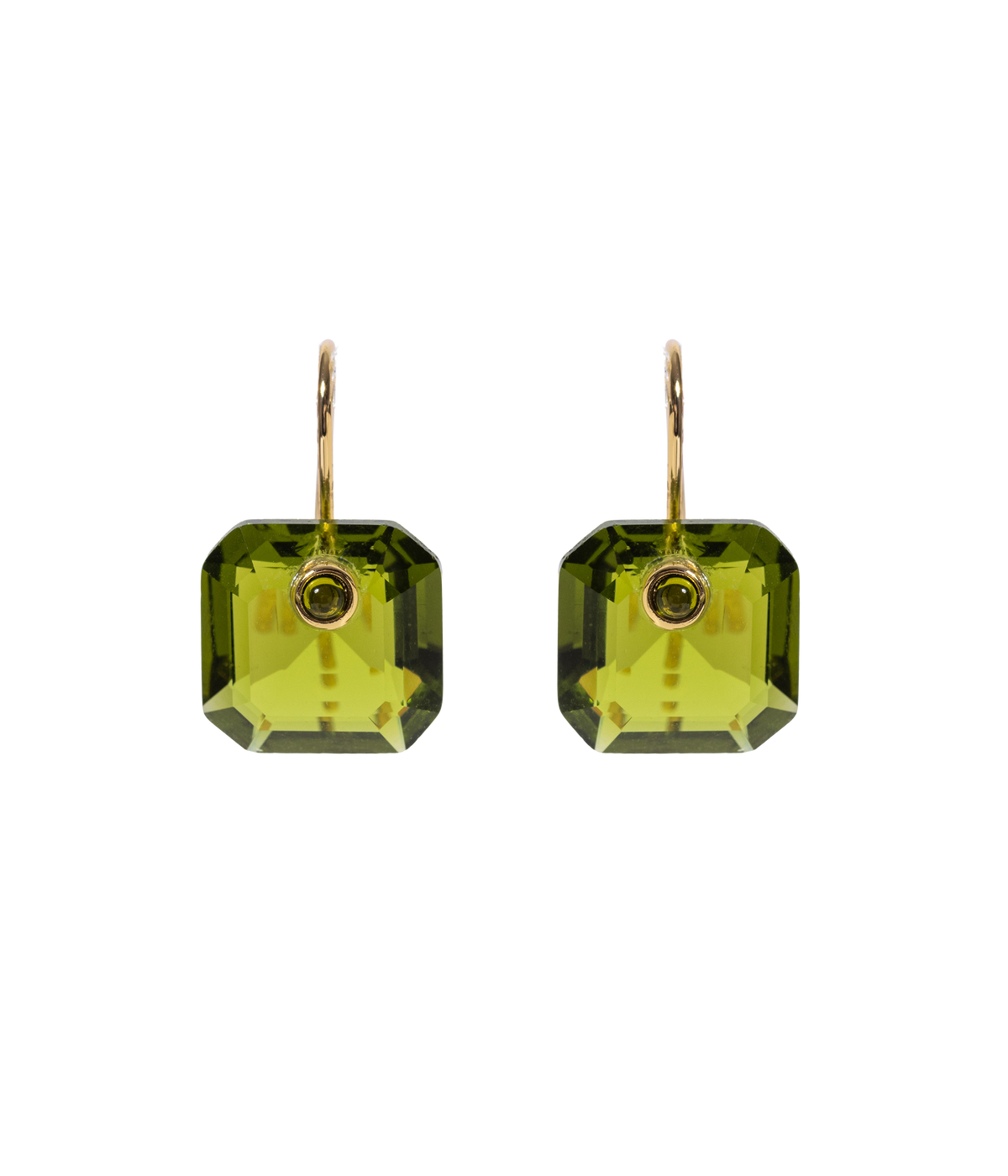 Octavia Earrings in Olivine - Loren Hope