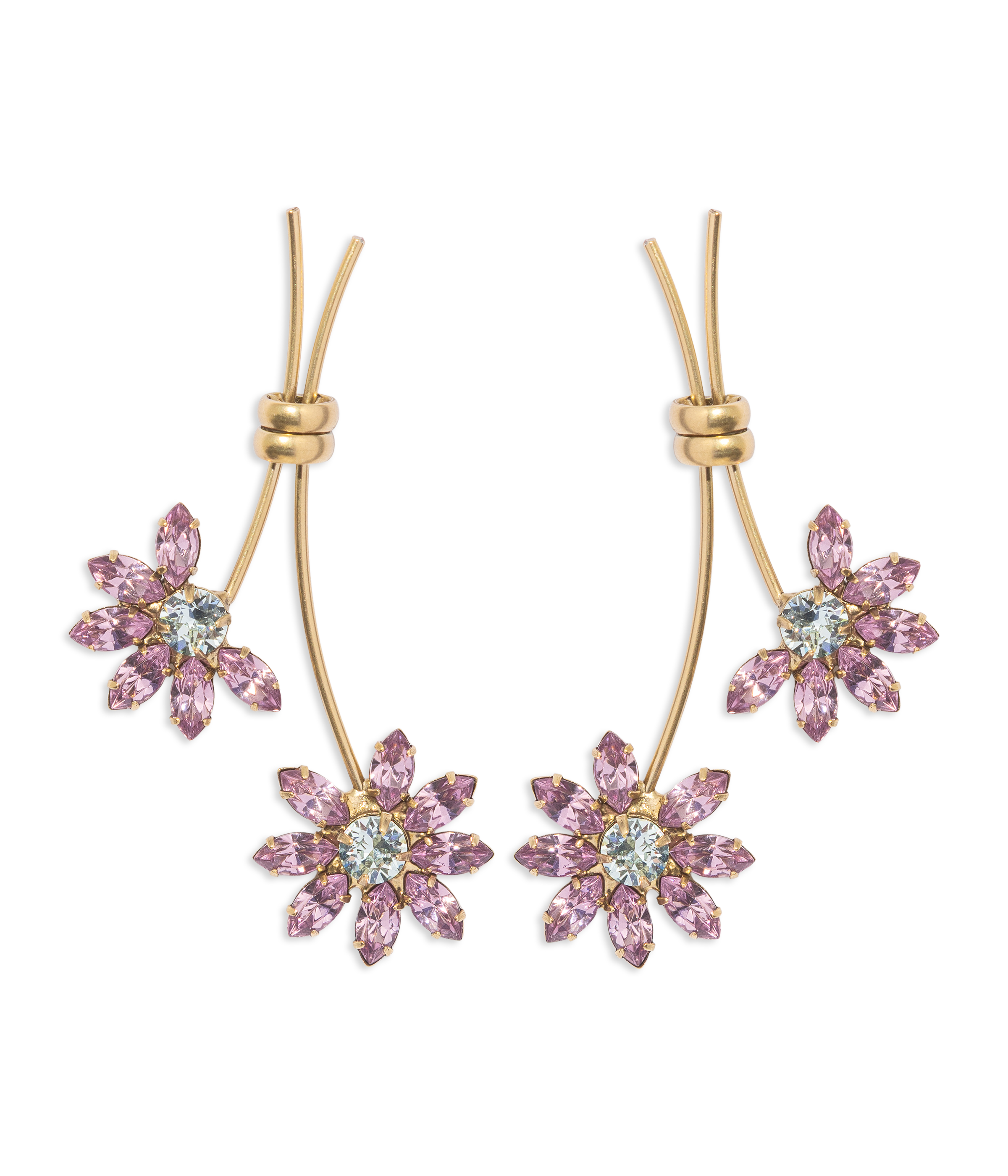 Pauline Earrings in Amethyst