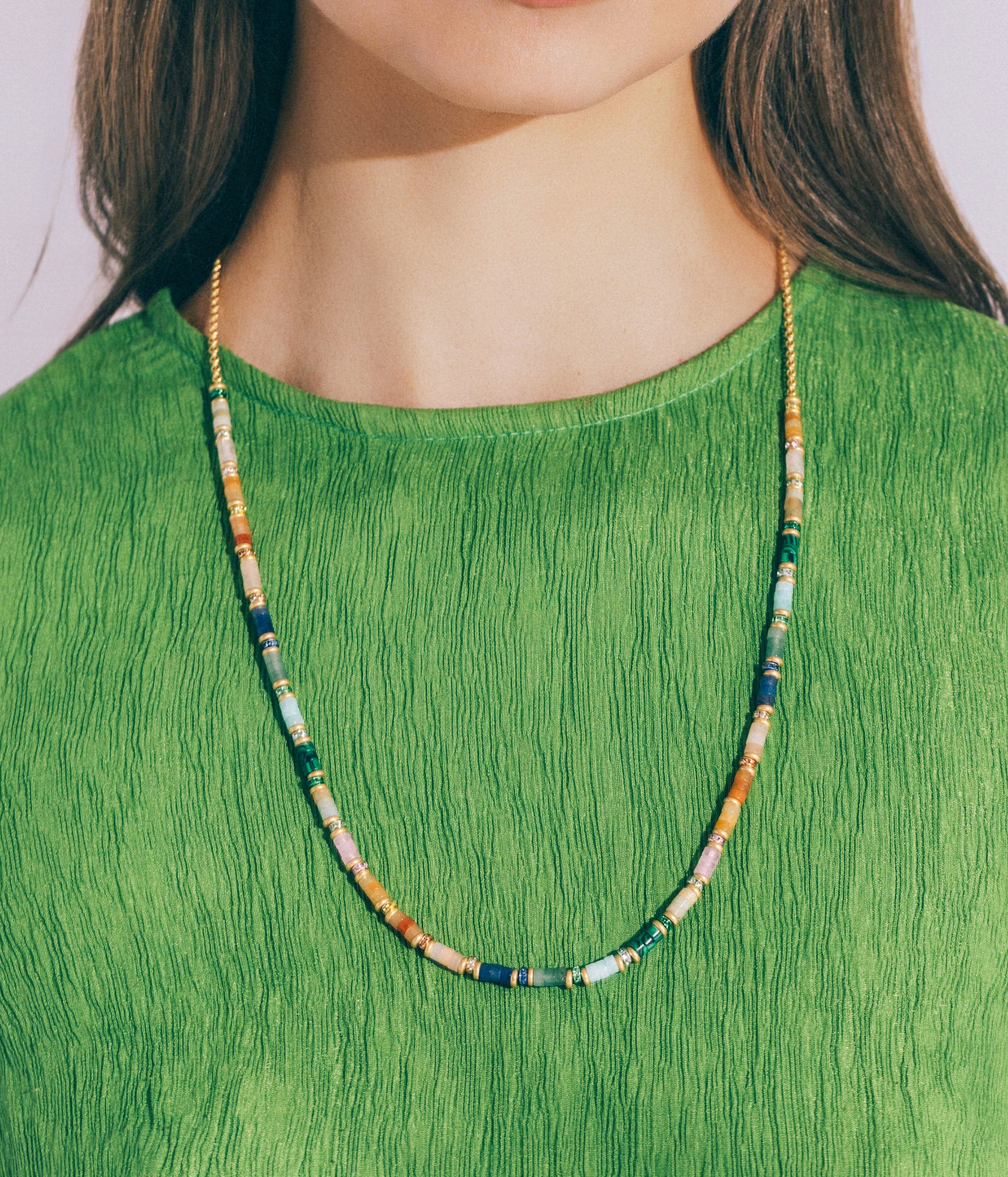 Rhodes Slider Necklace - Loren Hope