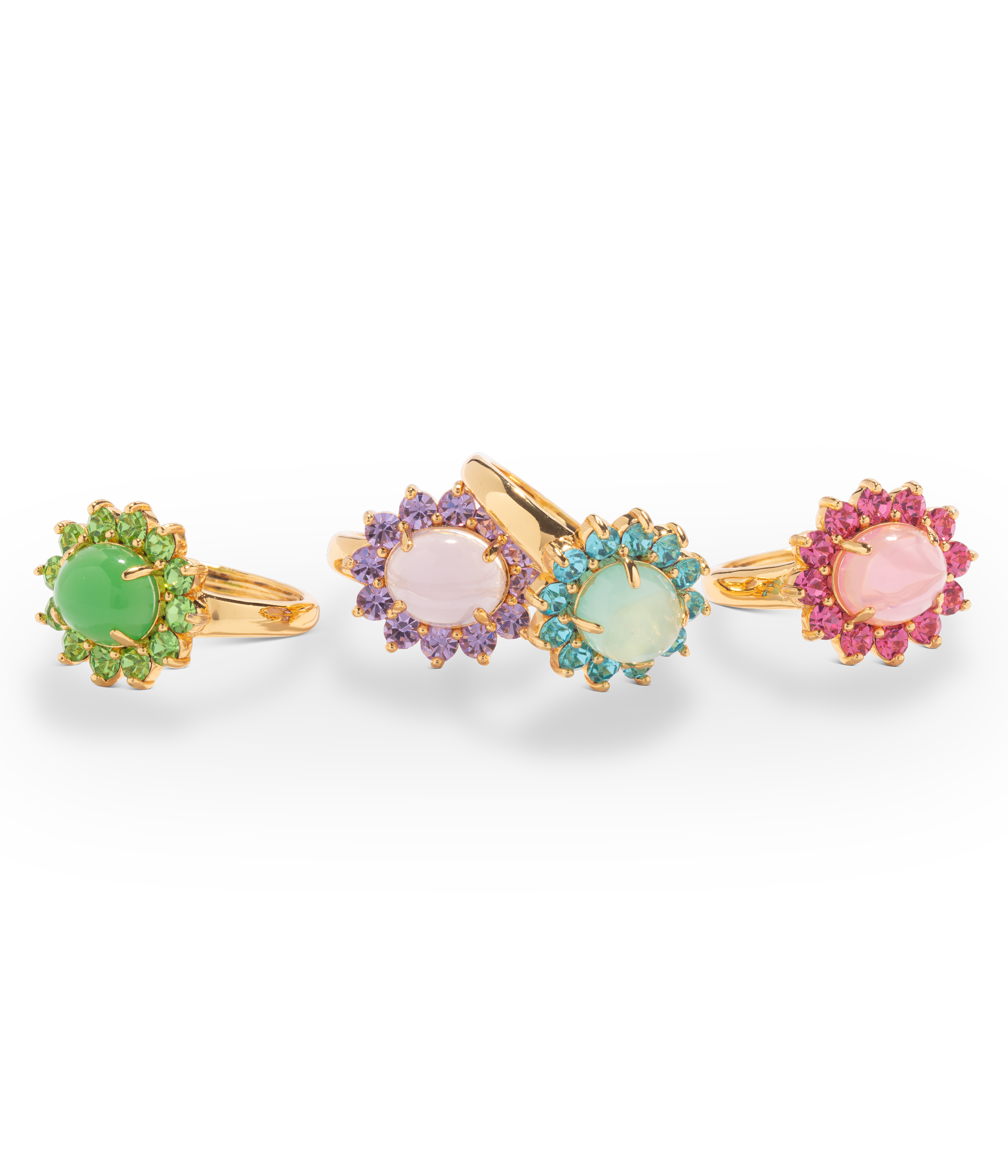 Georgie Ring in Aqua