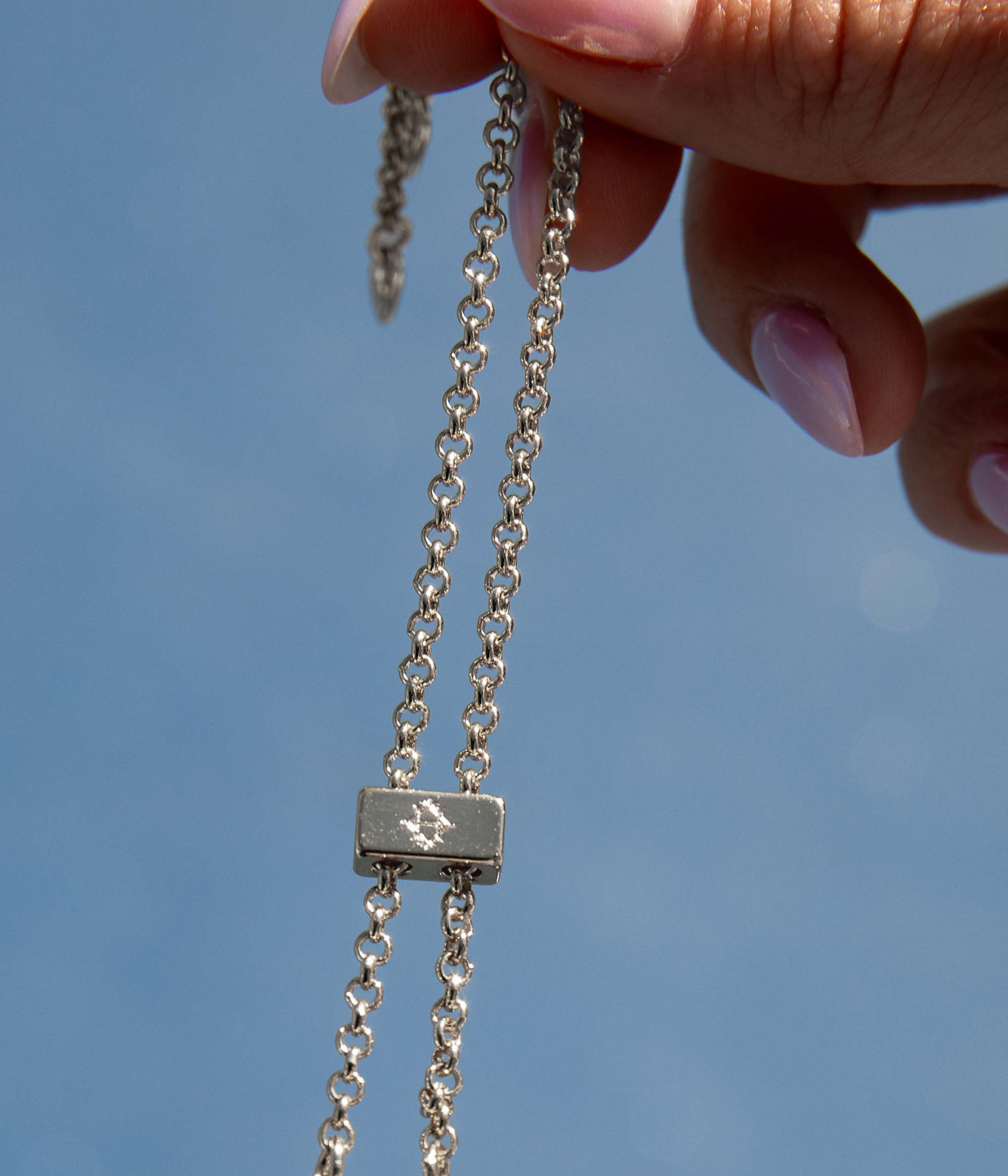 Alice Tennis Slider Necklace - Loren Hope