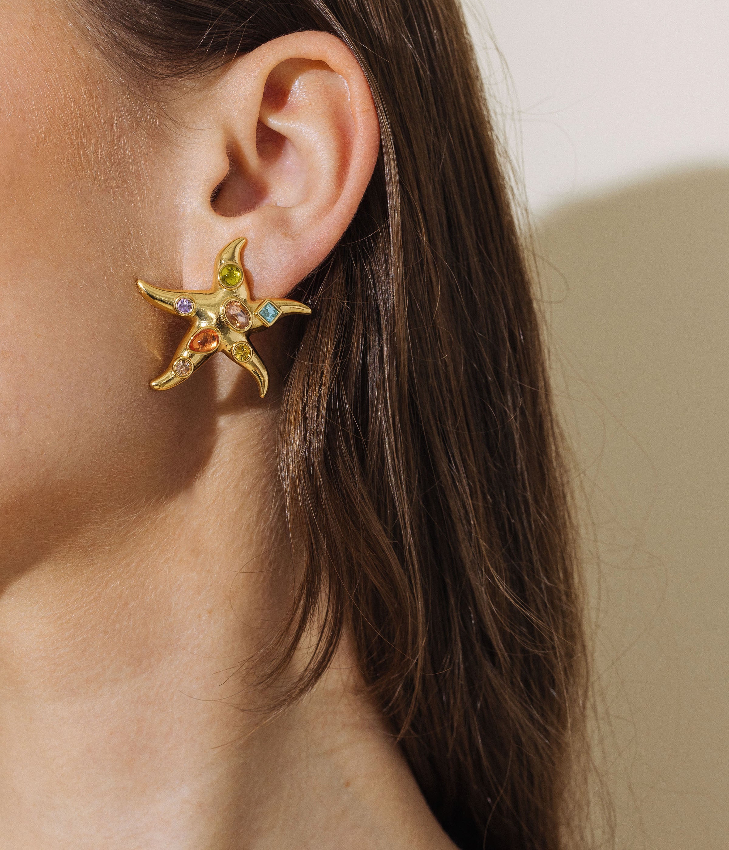 Naia Starfish Earrings - Loren Hope