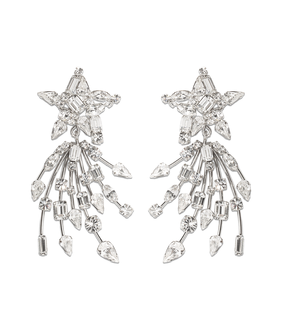 Starlight Earrings in Crystal
