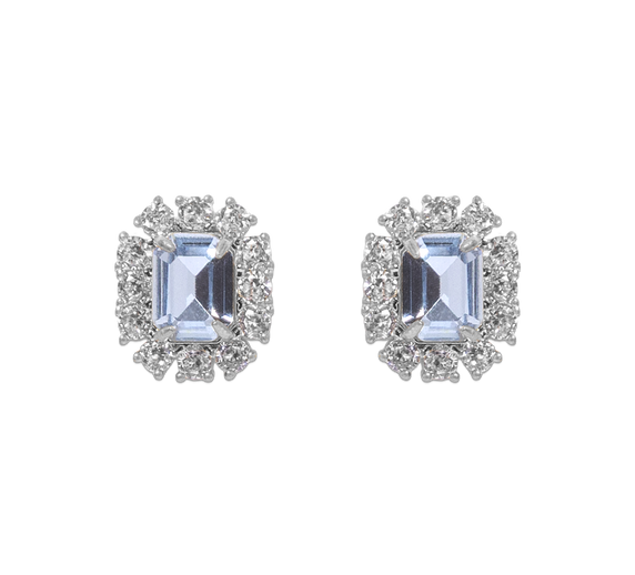 Tati Studs in Light Sapphire