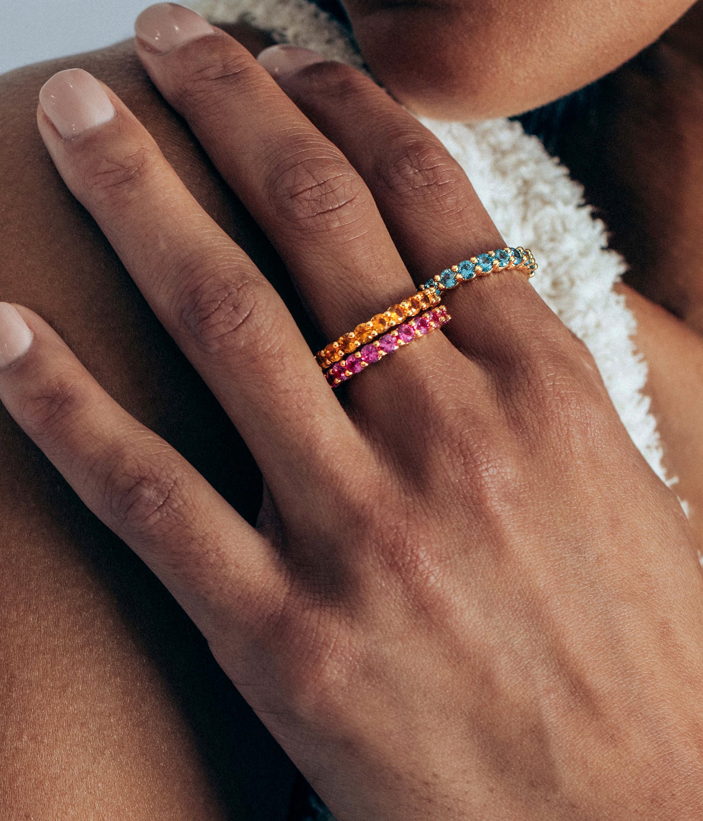 Theo Ring in Fuchsia