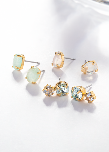 Evie Stud Trio Set