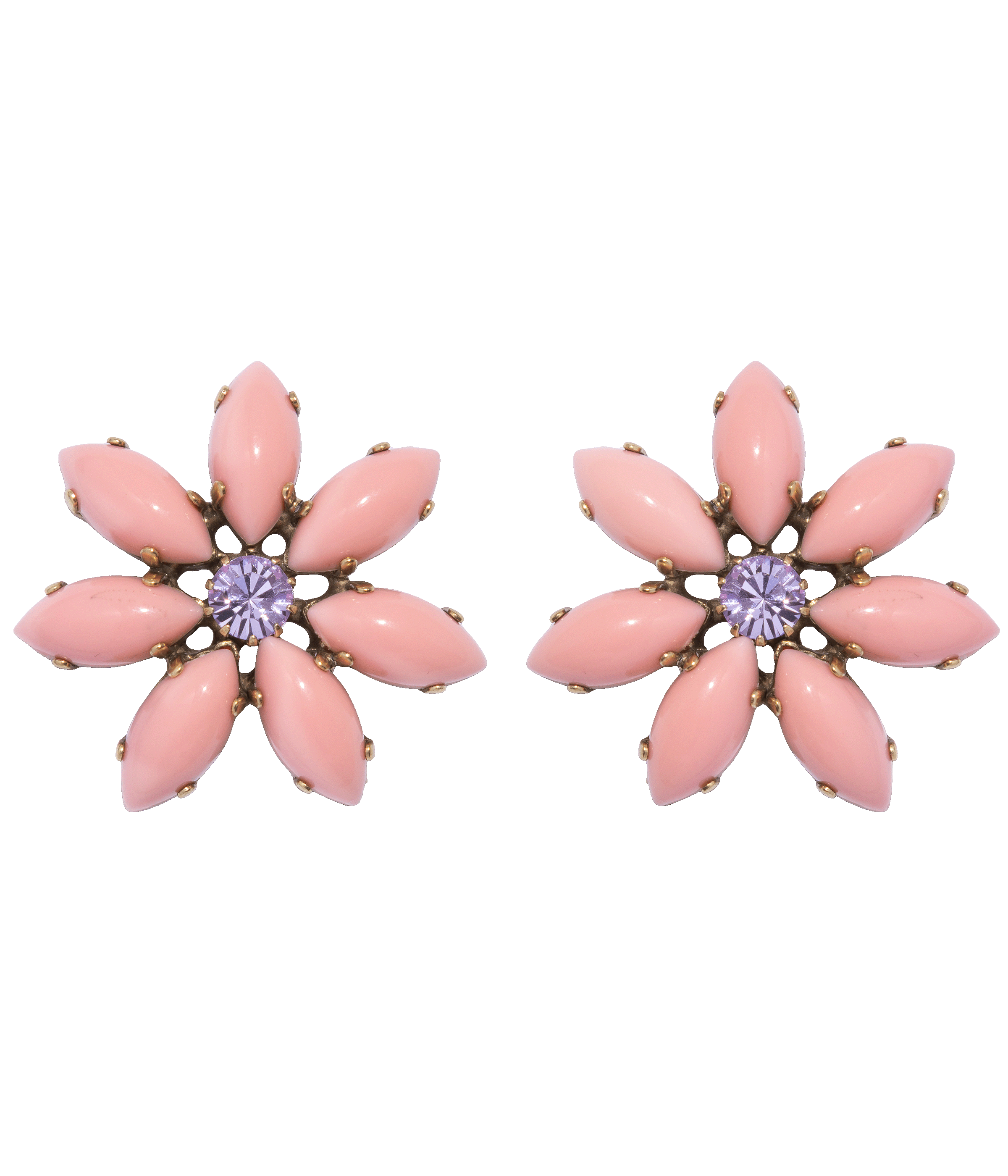 Violetta Earrings in Pink