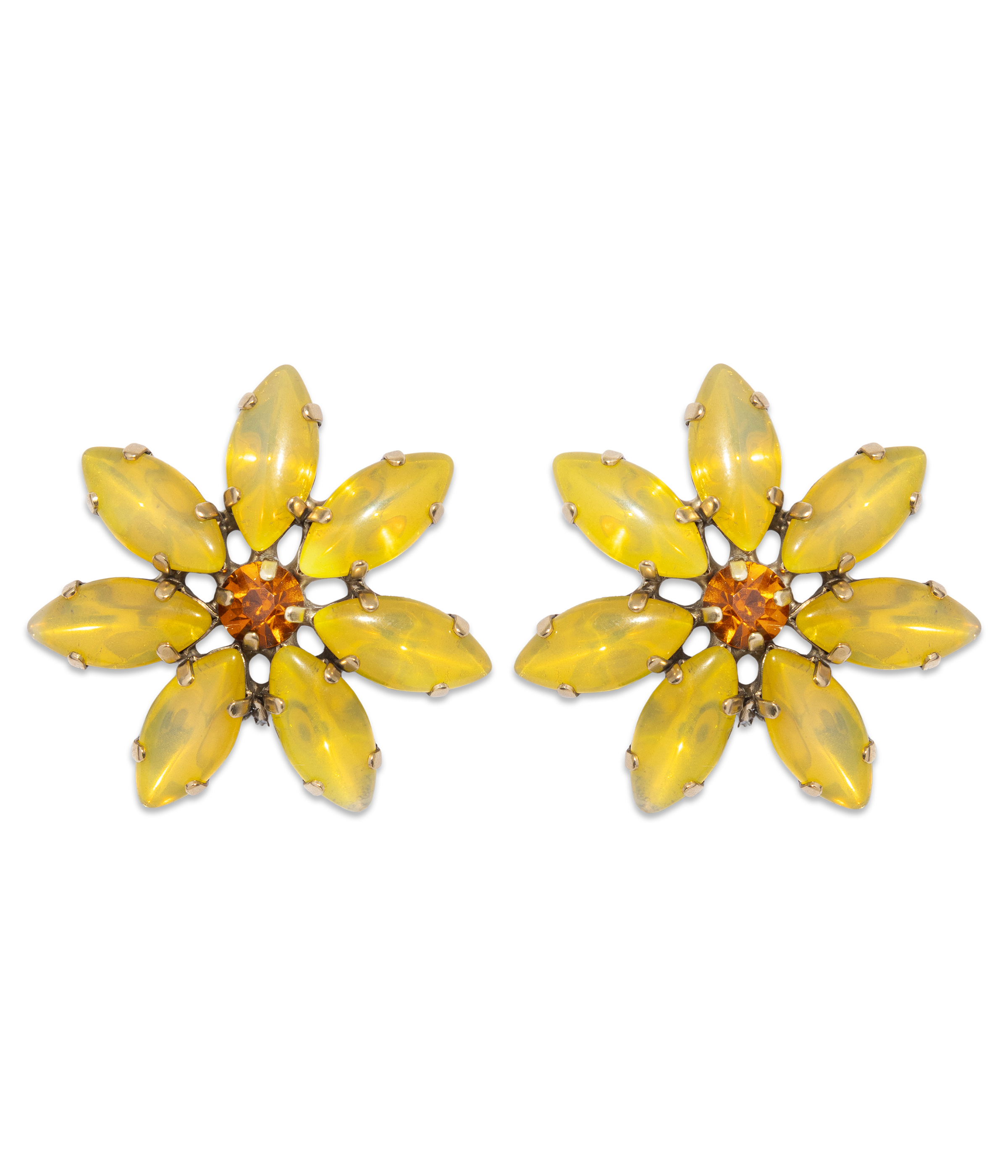 Violeta Earrings in Yellow