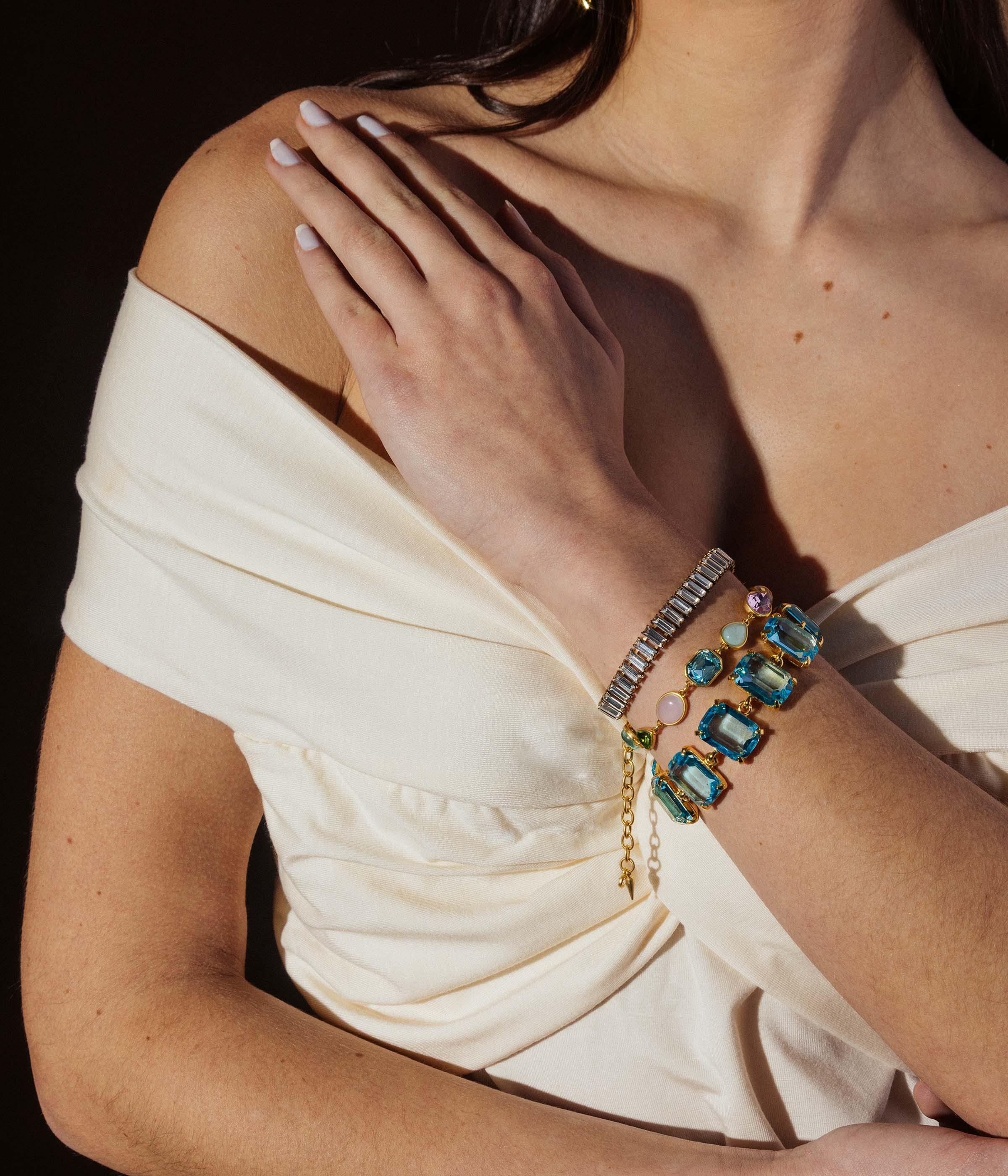 Socialite Bracelet in Aqua