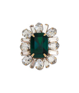 Emerald cocktail ring