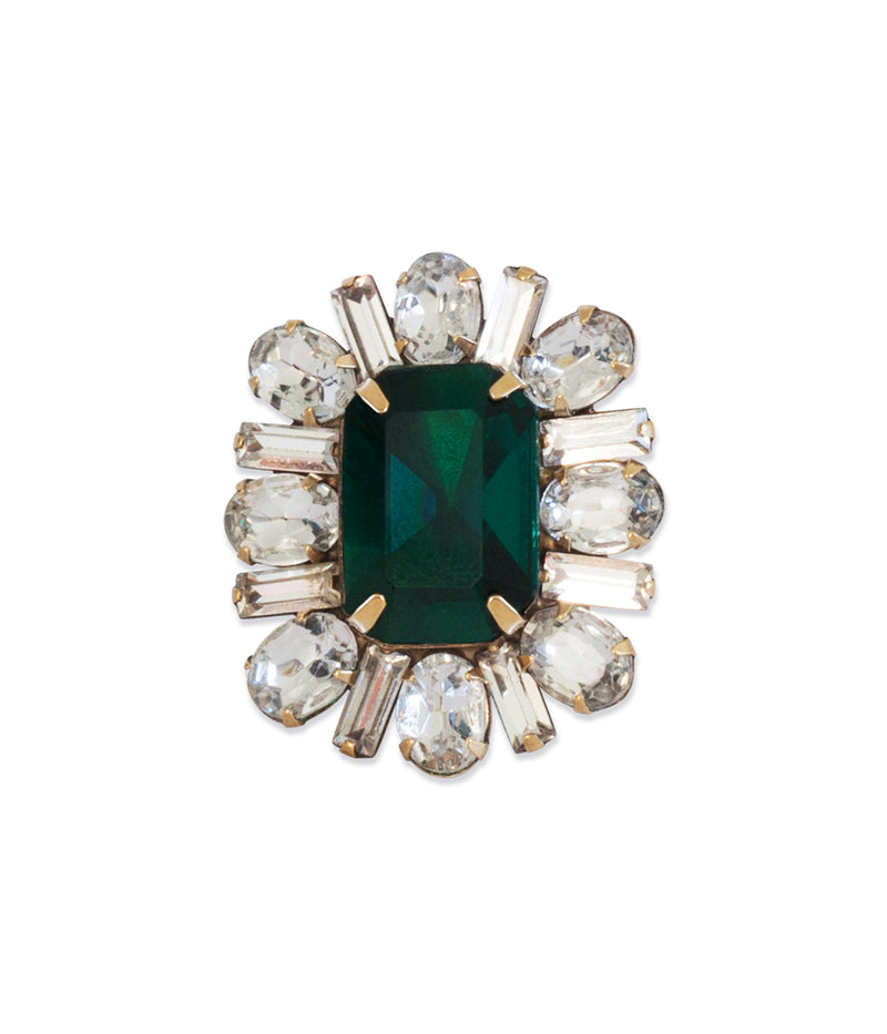 Emerald cocktail ring