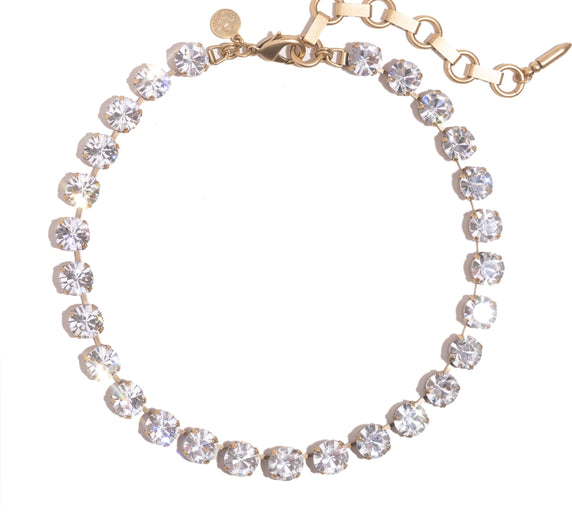 Kaylee Necklace in Crystal