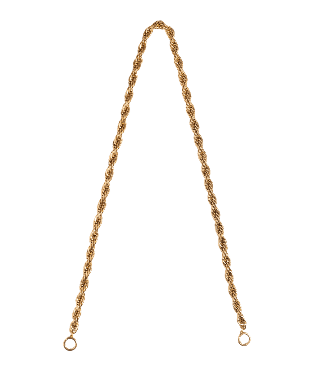 Gold chain top shoulder strap