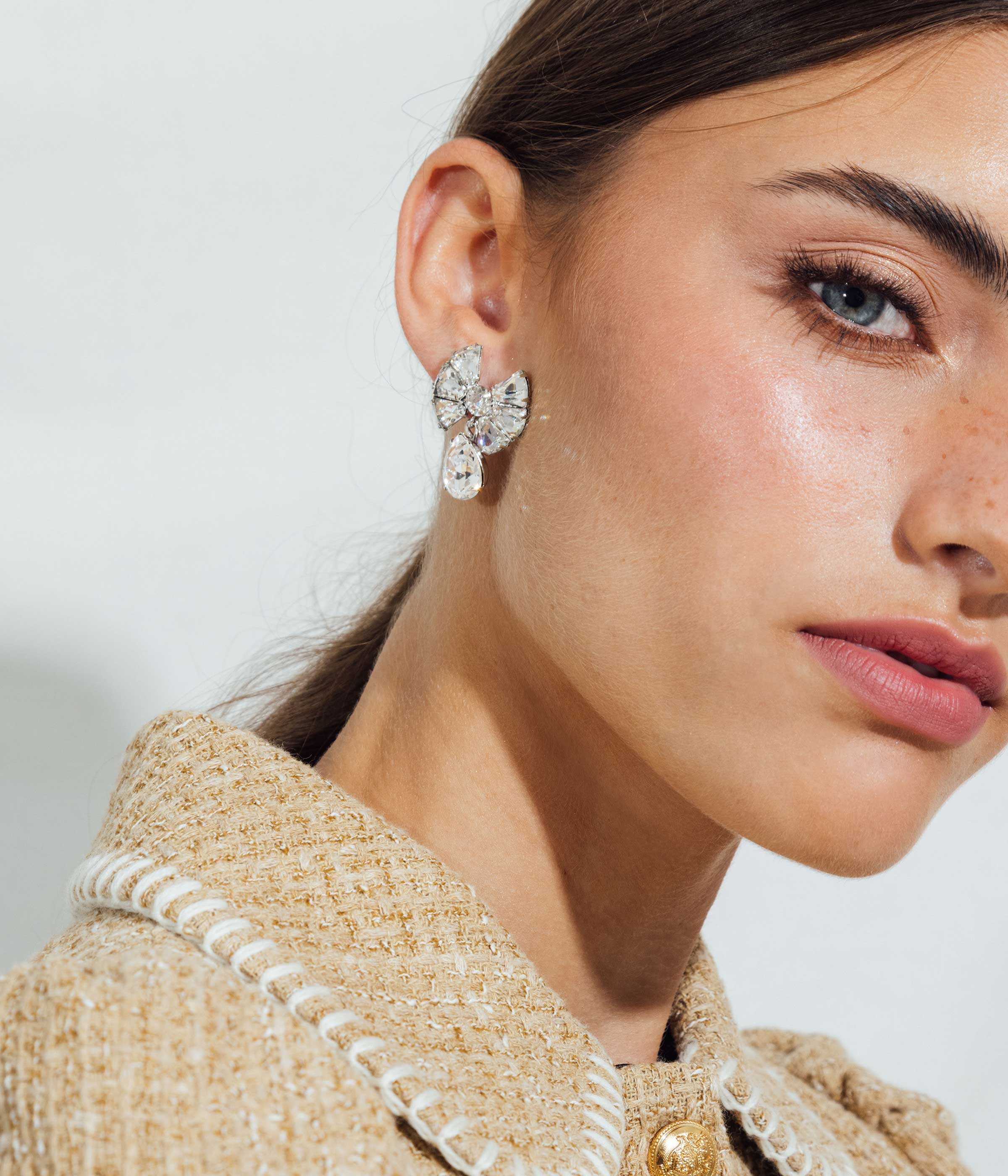 Susanna Bow Earrings - Loren Hope
