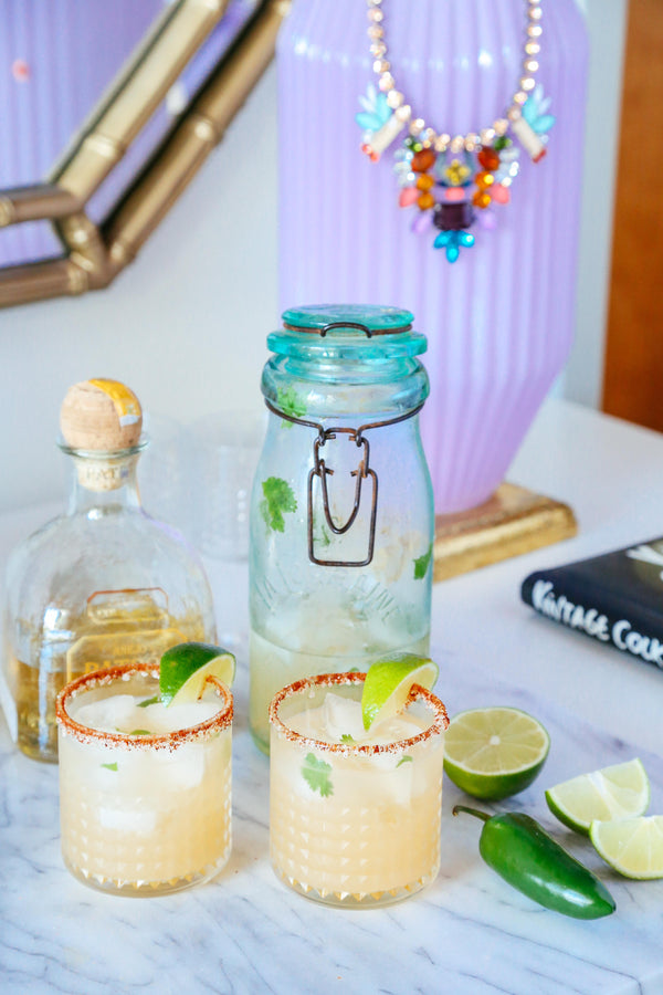 Summer Cocktail Hour: Spicy Grapefruit Margarita