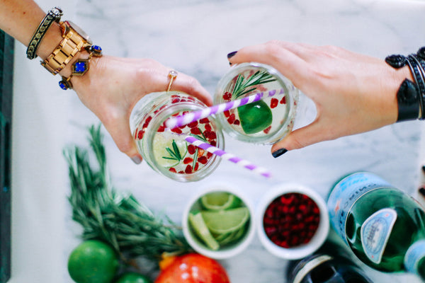 Cocktail Hour: Prosecco & Pomegranate Spritzer